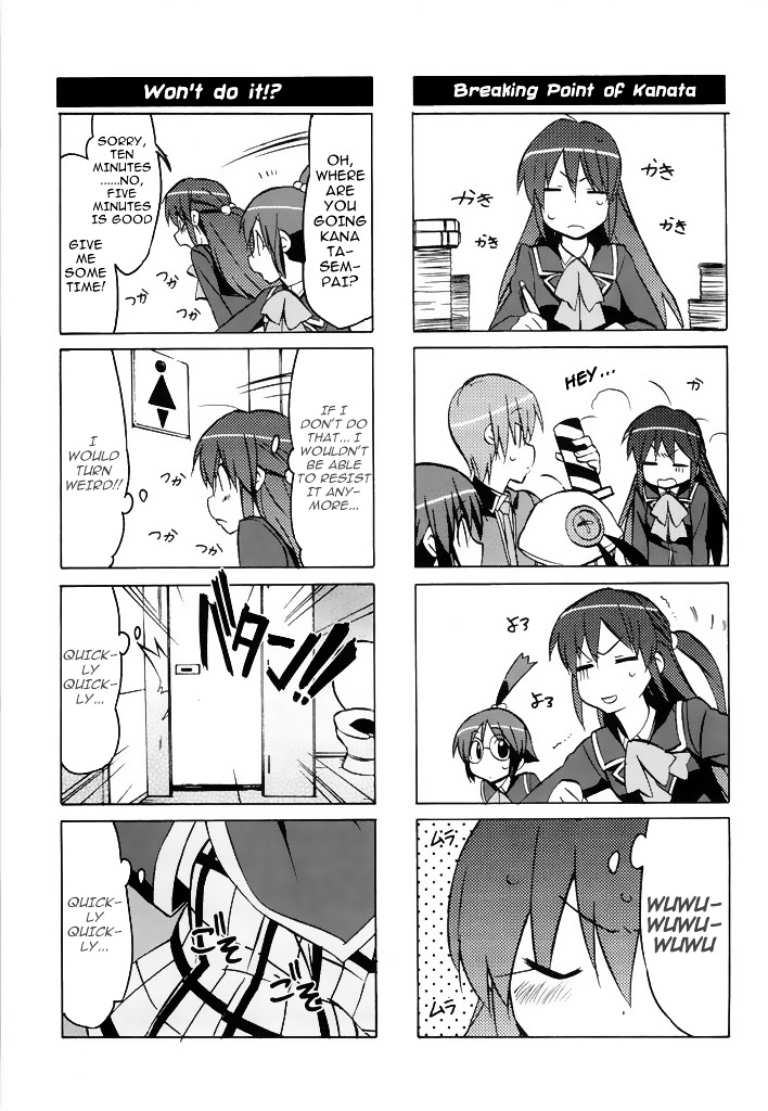 Little Busters! The 4-Koma - Chapter 39 : Fighting Maiden ● Futaki Kanata S Secret ♥