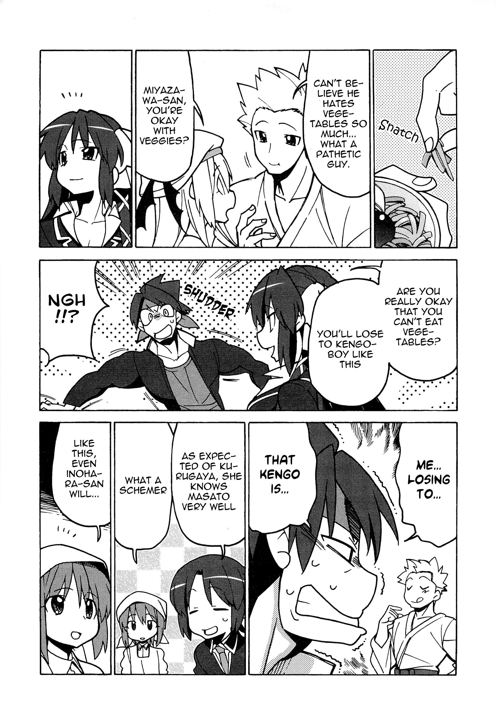 Little Busters! The 4-Koma - Chapter 45 : Carnivorous-Type Man, Masato Part 2