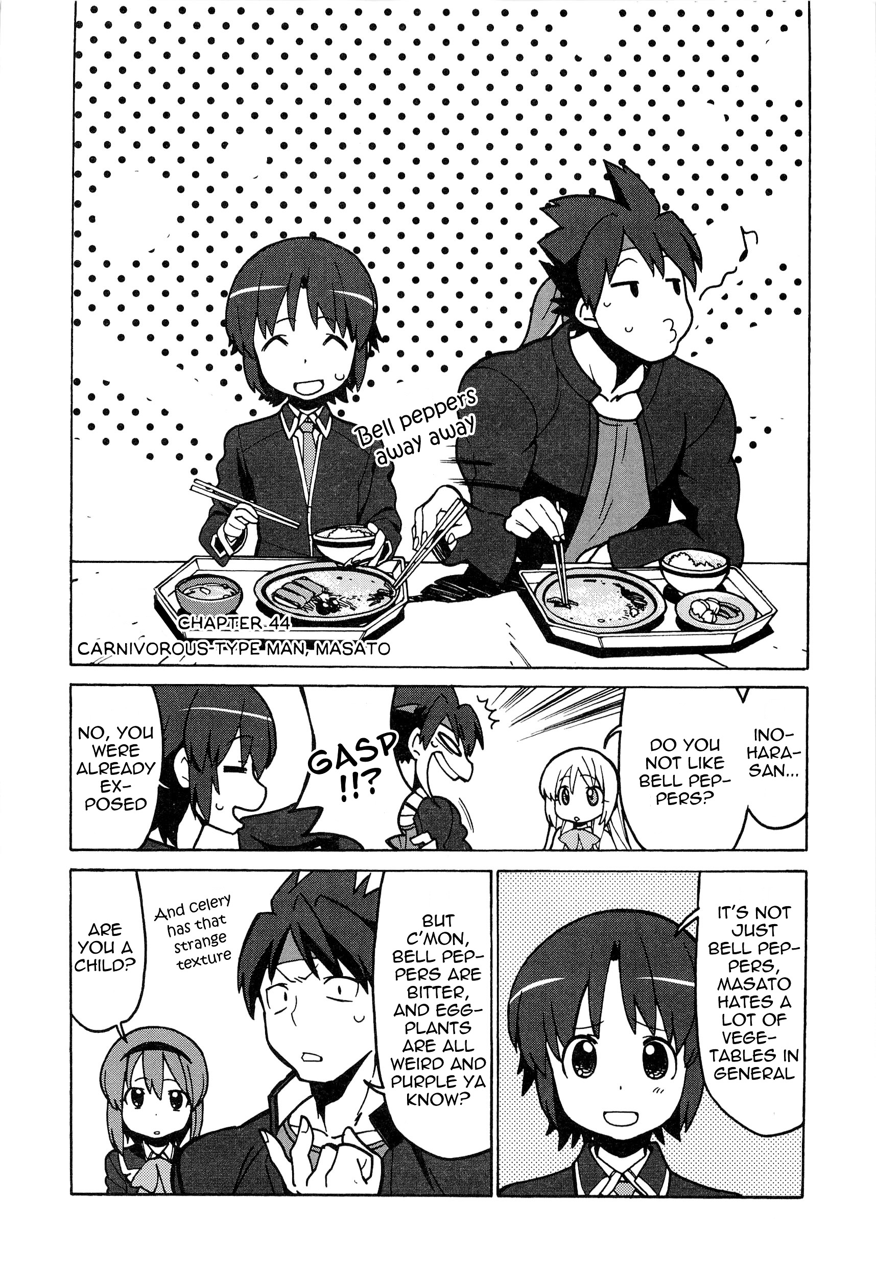 Little Busters! The 4-Koma - Chapter 44 : Carnivorous-Type Man, Masato