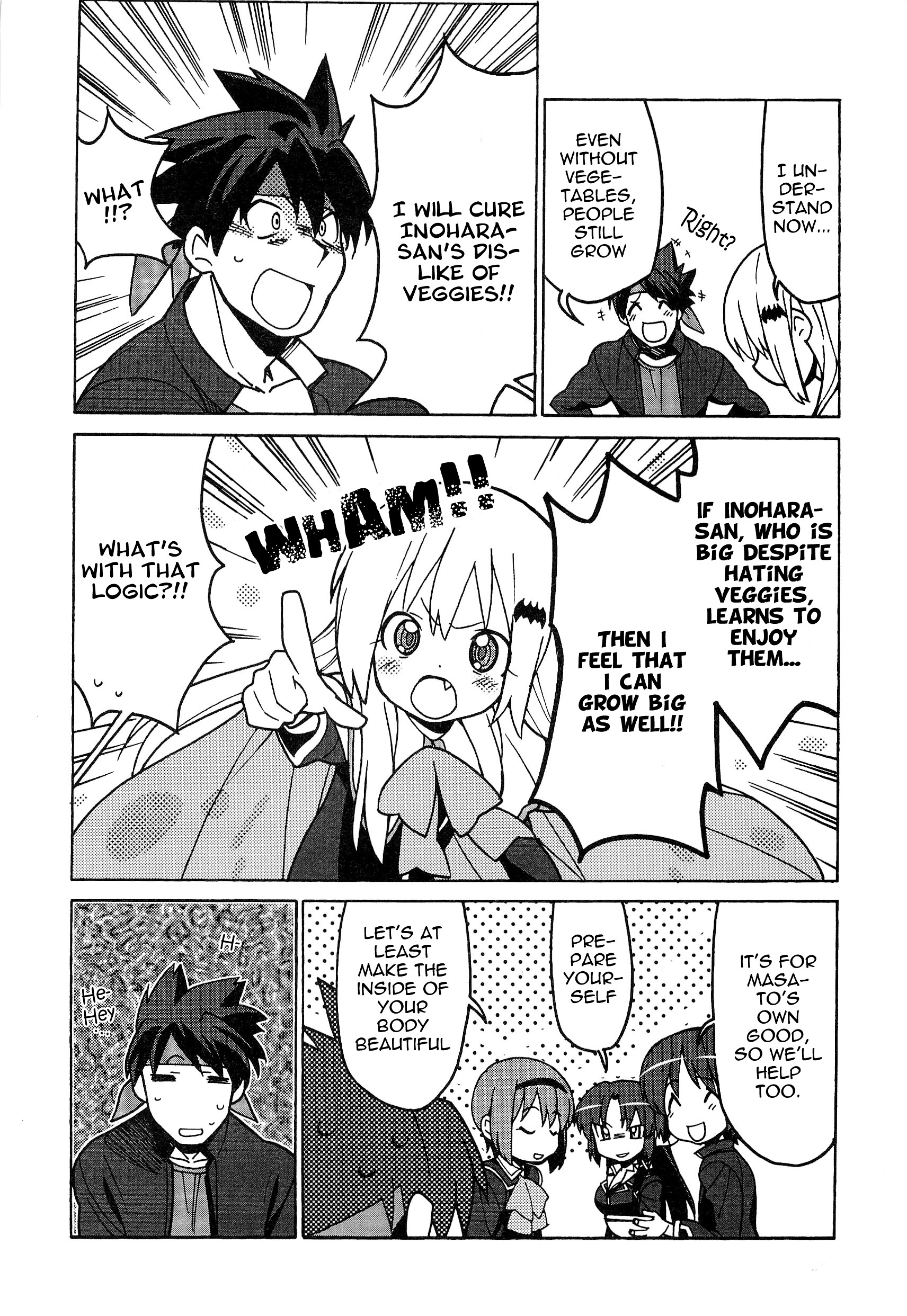 Little Busters! The 4-Koma - Chapter 44 : Carnivorous-Type Man, Masato