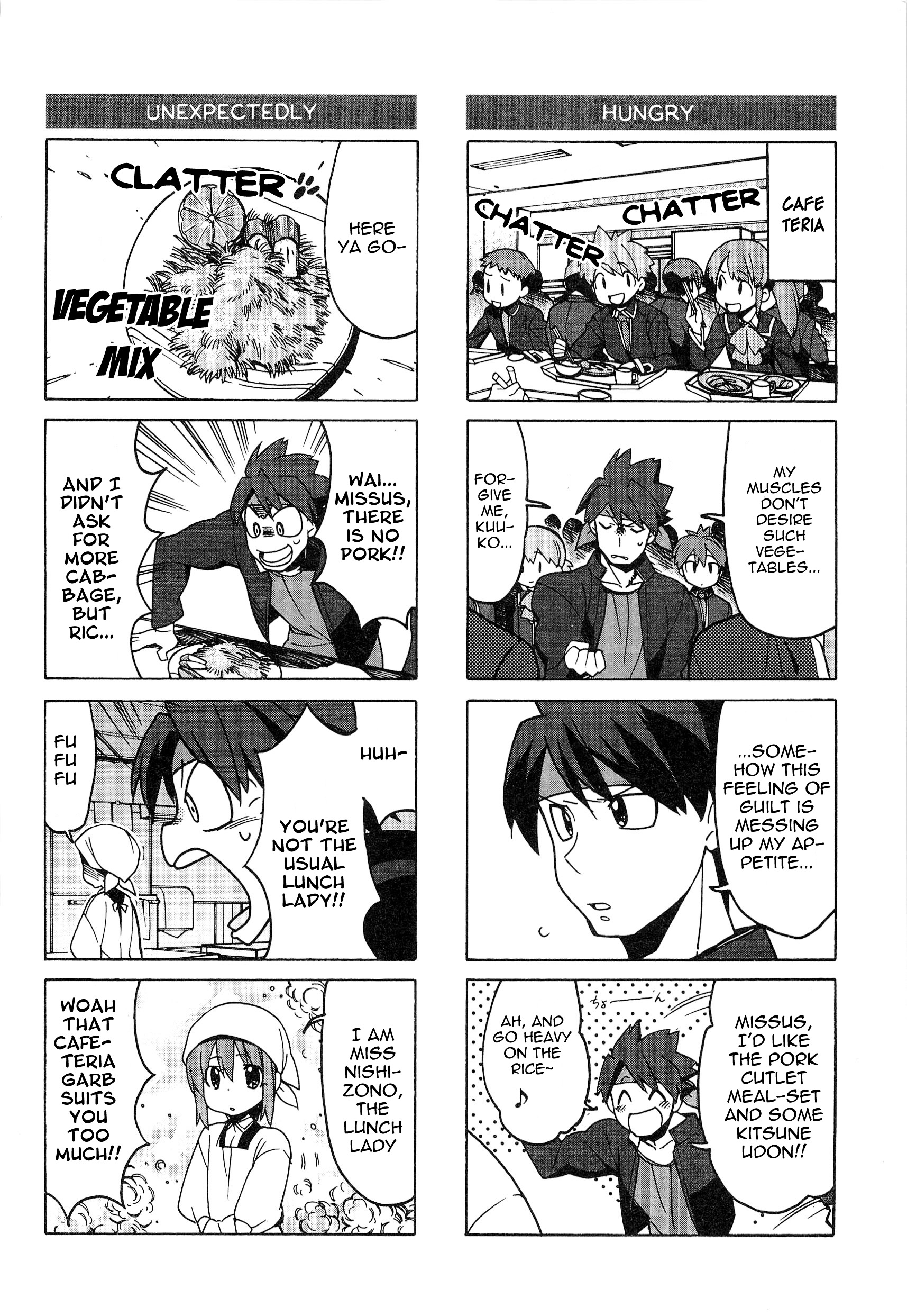 Little Busters! The 4-Koma - Chapter 44 : Carnivorous-Type Man, Masato