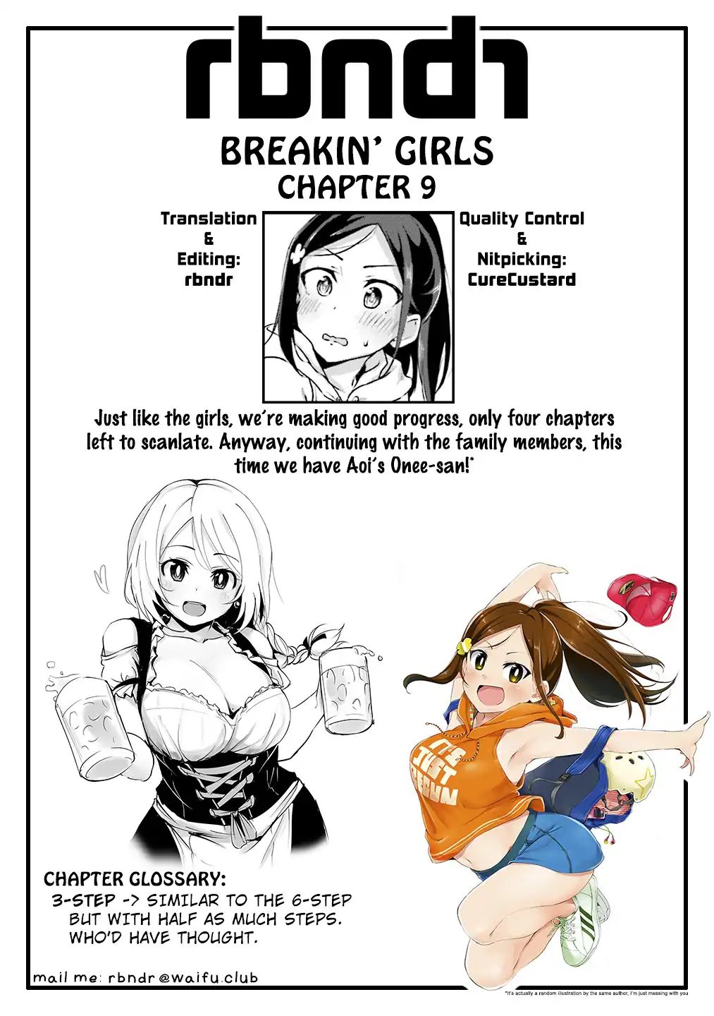 Breakin' Girls! - Vol.2 Chapter 9: Progress