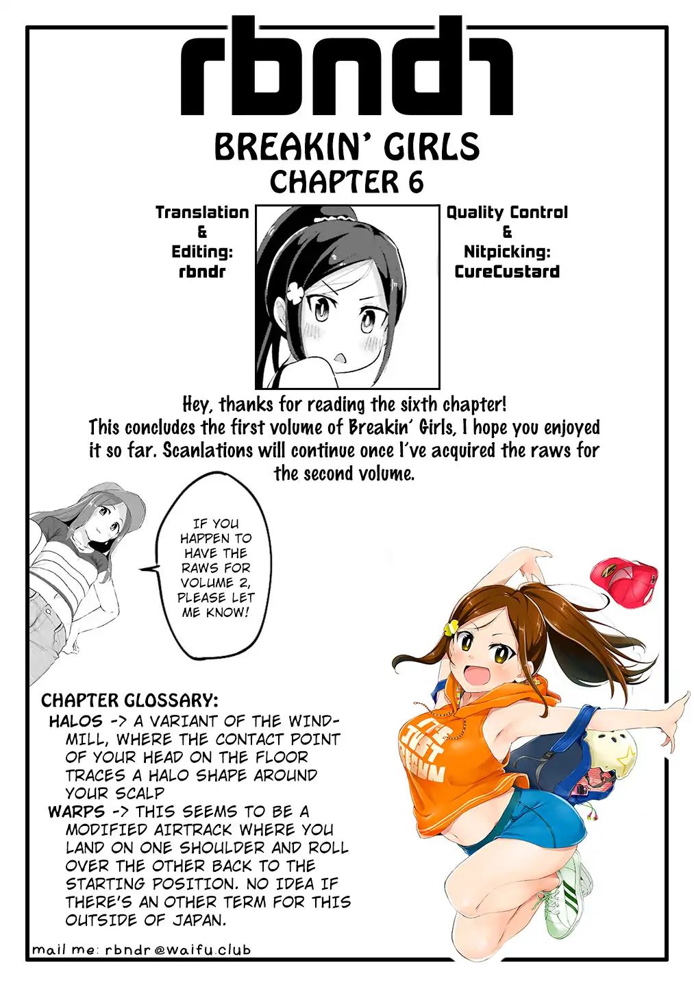 Breakin' Girls! - Vol.1 Chapter 6: Dance Club...start?