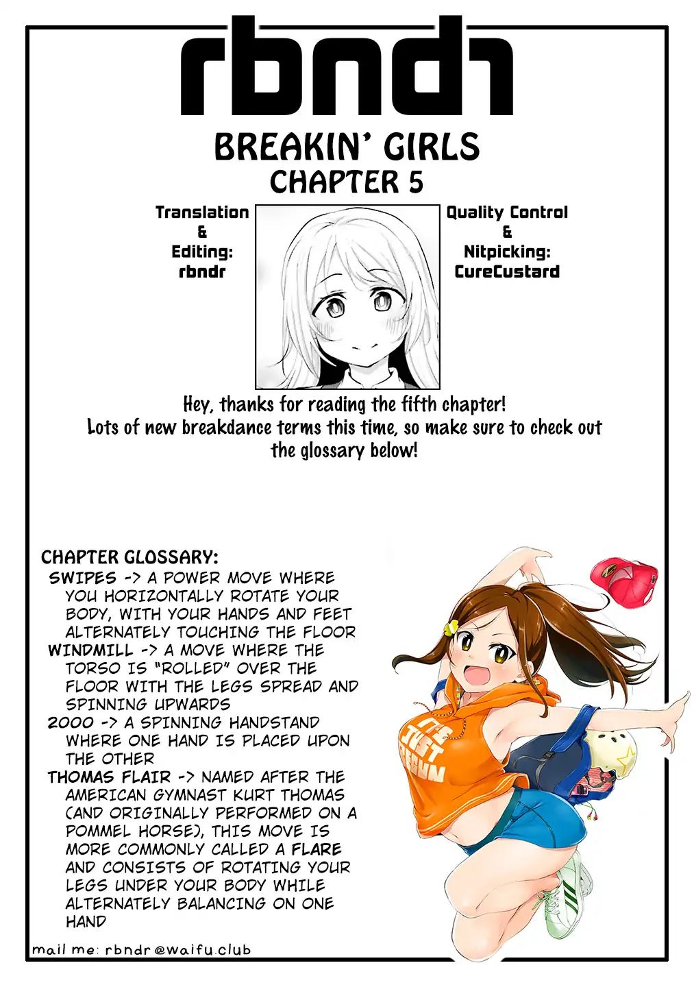 Breakin' Girls! - Vol.1 Chapter 5: Taking A Step Forward