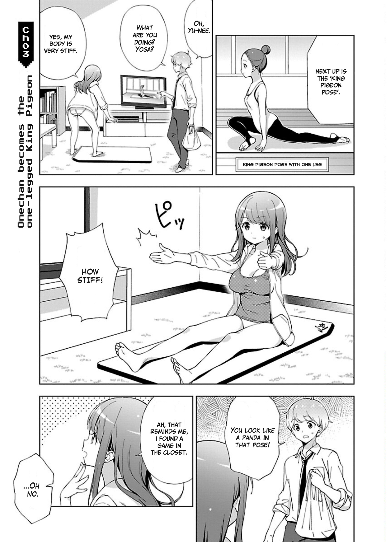 Onee-Chan Wa Game O Suruto Hito Ga Kawaru Onee-Chan - Vol.1 Chapter 3: Onechan Becomes The One-Legged King Pigeon