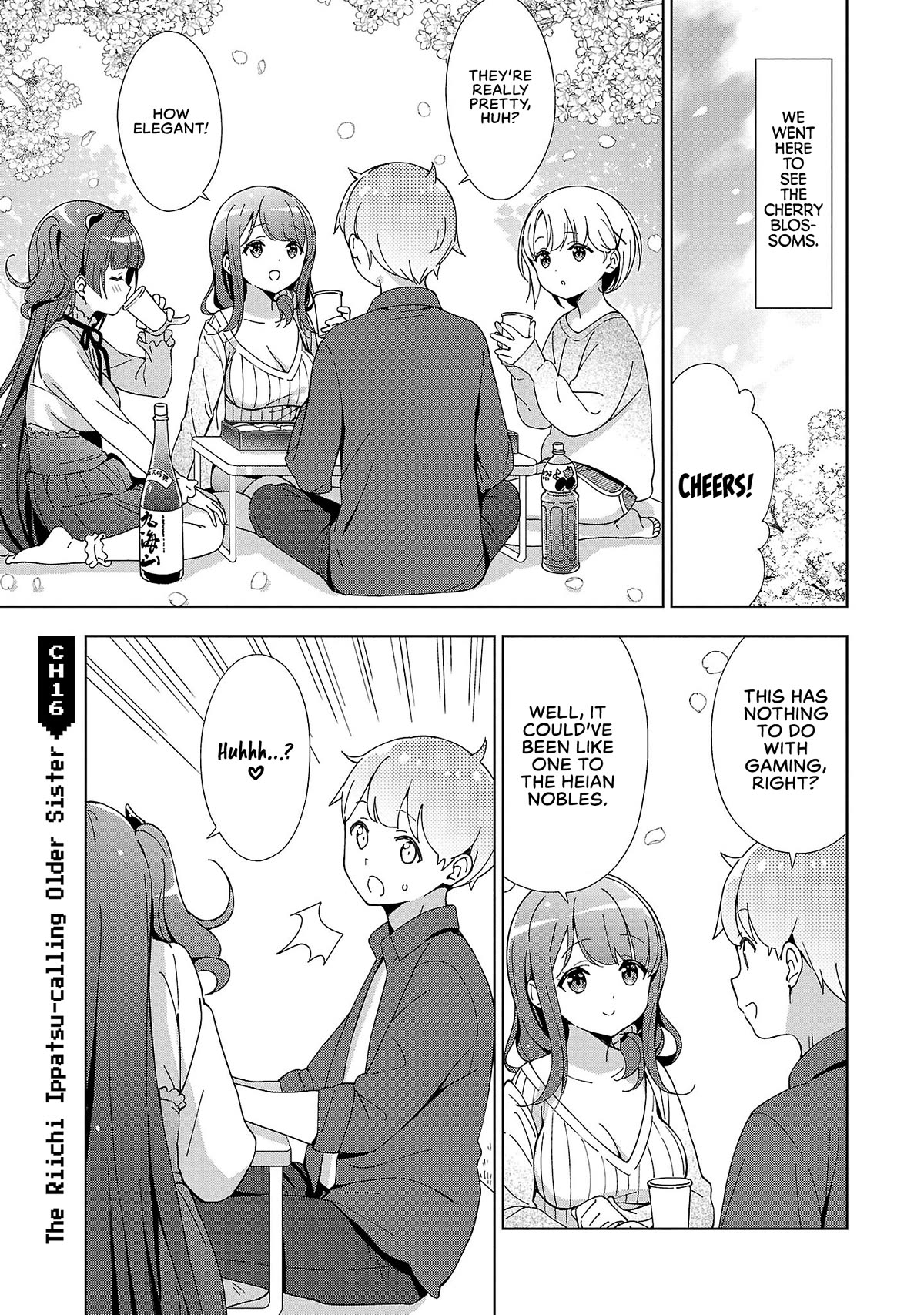 Onee-Chan Wa Game O Suruto Hito Ga Kawaru Onee-Chan - Chapter 17: The Riichi Ippatsu-Calling Older Sister