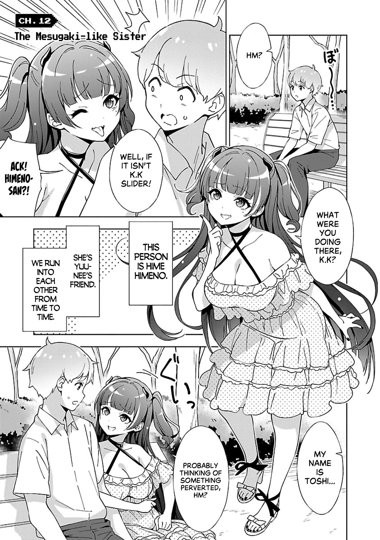 Onee-Chan Wa Game O Suruto Hito Ga Kawaru Onee-Chan - Vol.1 Chapter 12: The Mesugaki-Like Sister