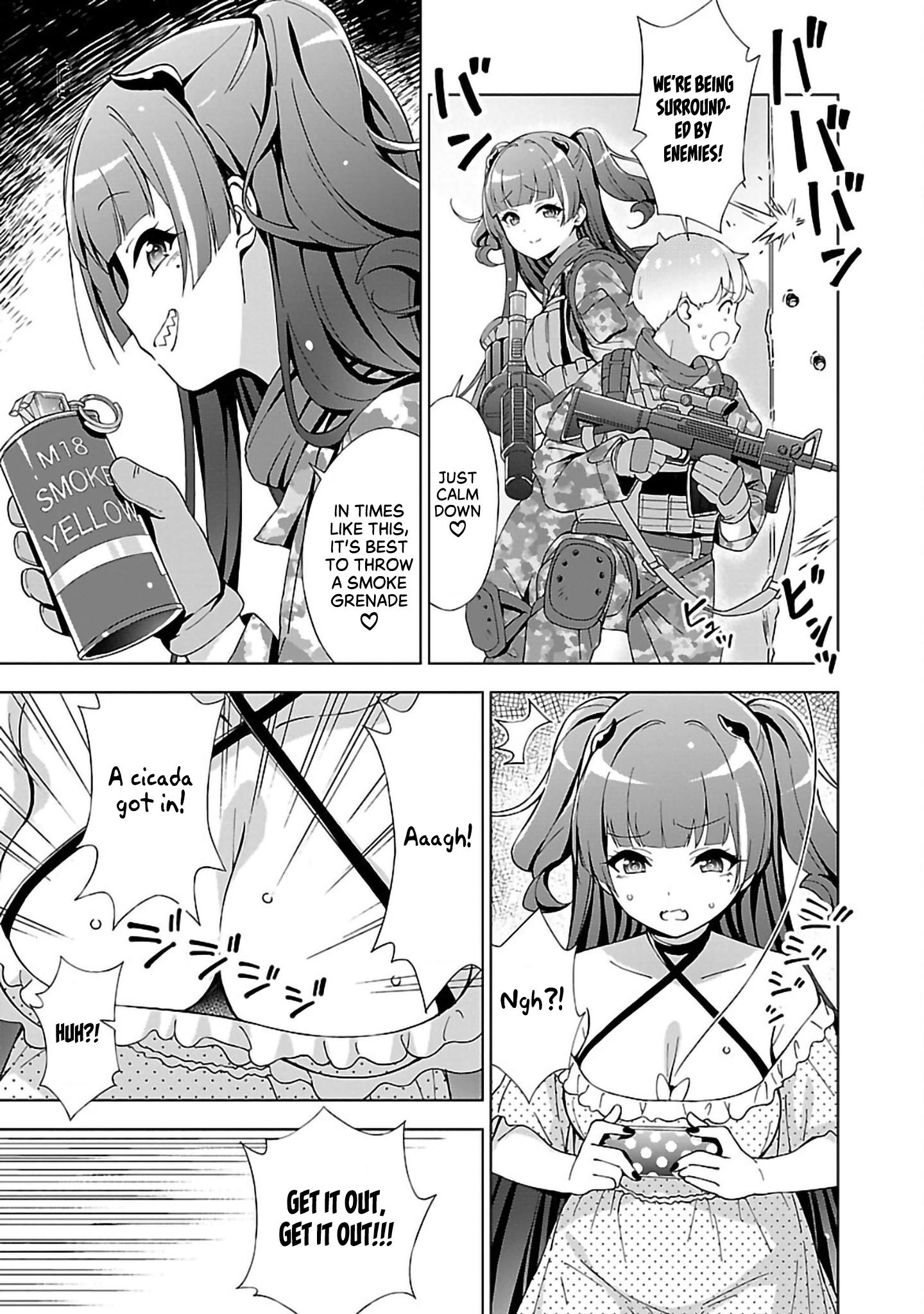 Onee-Chan Wa Game O Suruto Hito Ga Kawaru Onee-Chan - Vol.1 Chapter 12: The Mesugaki-Like Sister