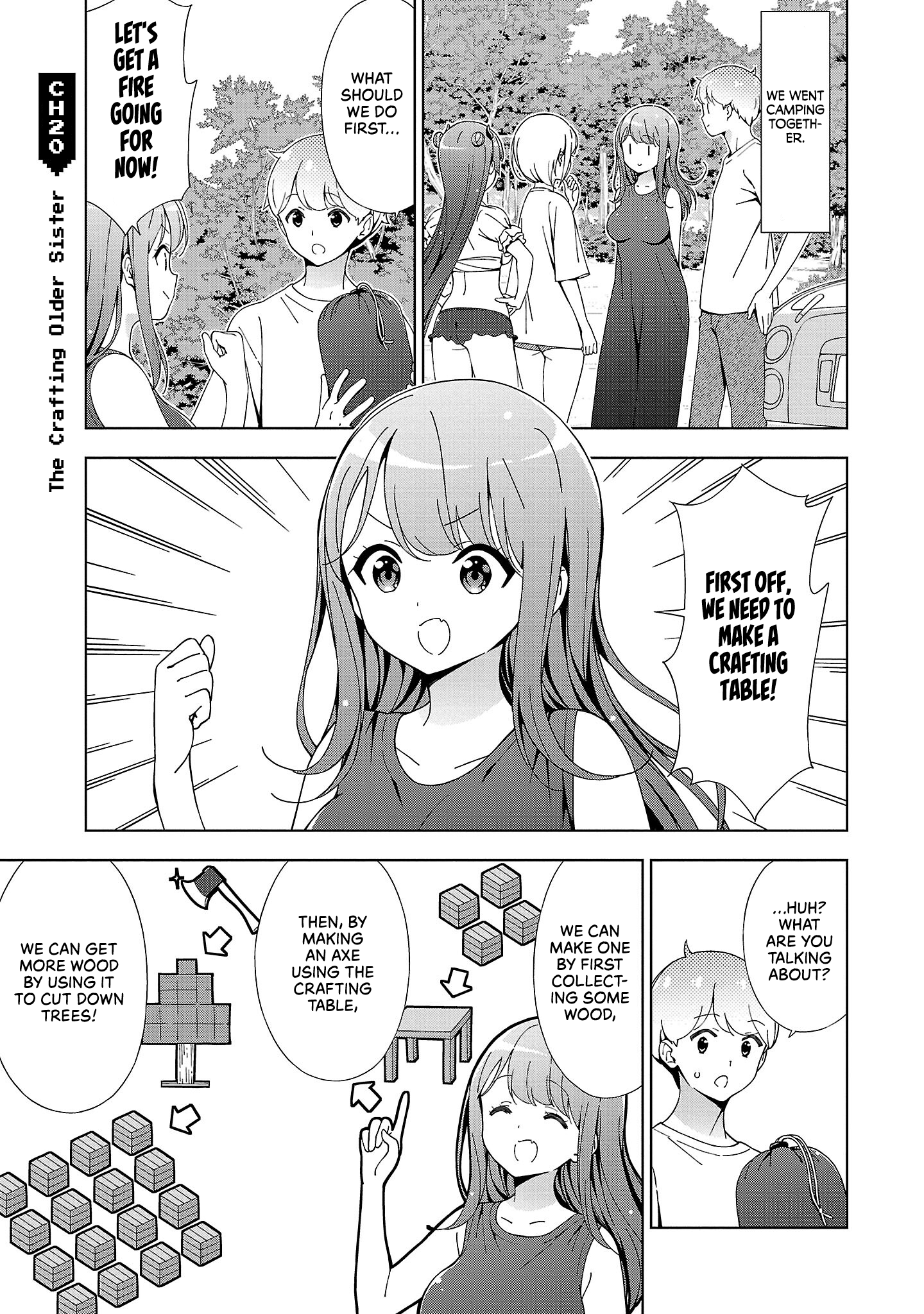 Onee-Chan Wa Game O Suruto Hito Ga Kawaru Onee-Chan - Vol.2 Chapter 20: The Crafting Older Sister