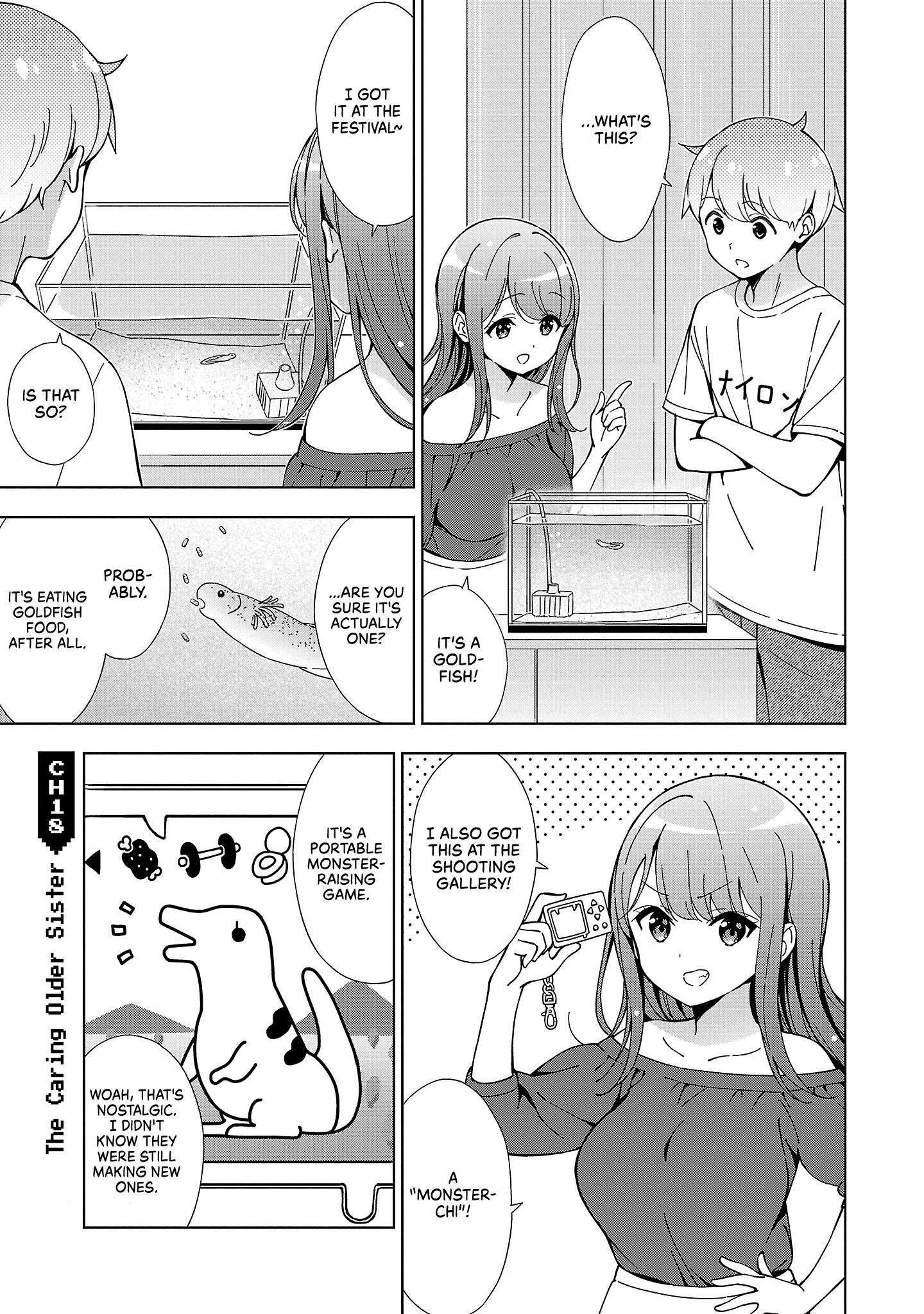 Onee-Chan Wa Game O Suruto Hito Ga Kawaru Onee-Chan - Vol.2 Chapter 18: The Caring Older Sister