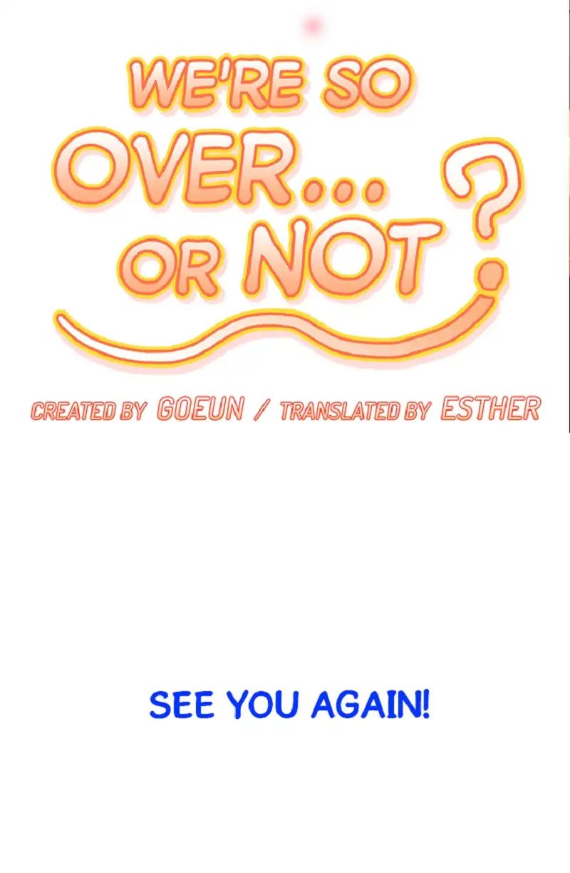 We're So Over.. Or Not - Chapter 45.2: Season 2 - Epilogue