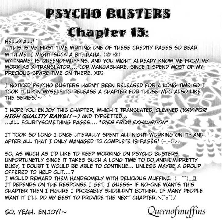 Psycho Busters - Vol.4 Chapter 13 : Awakening Of Love