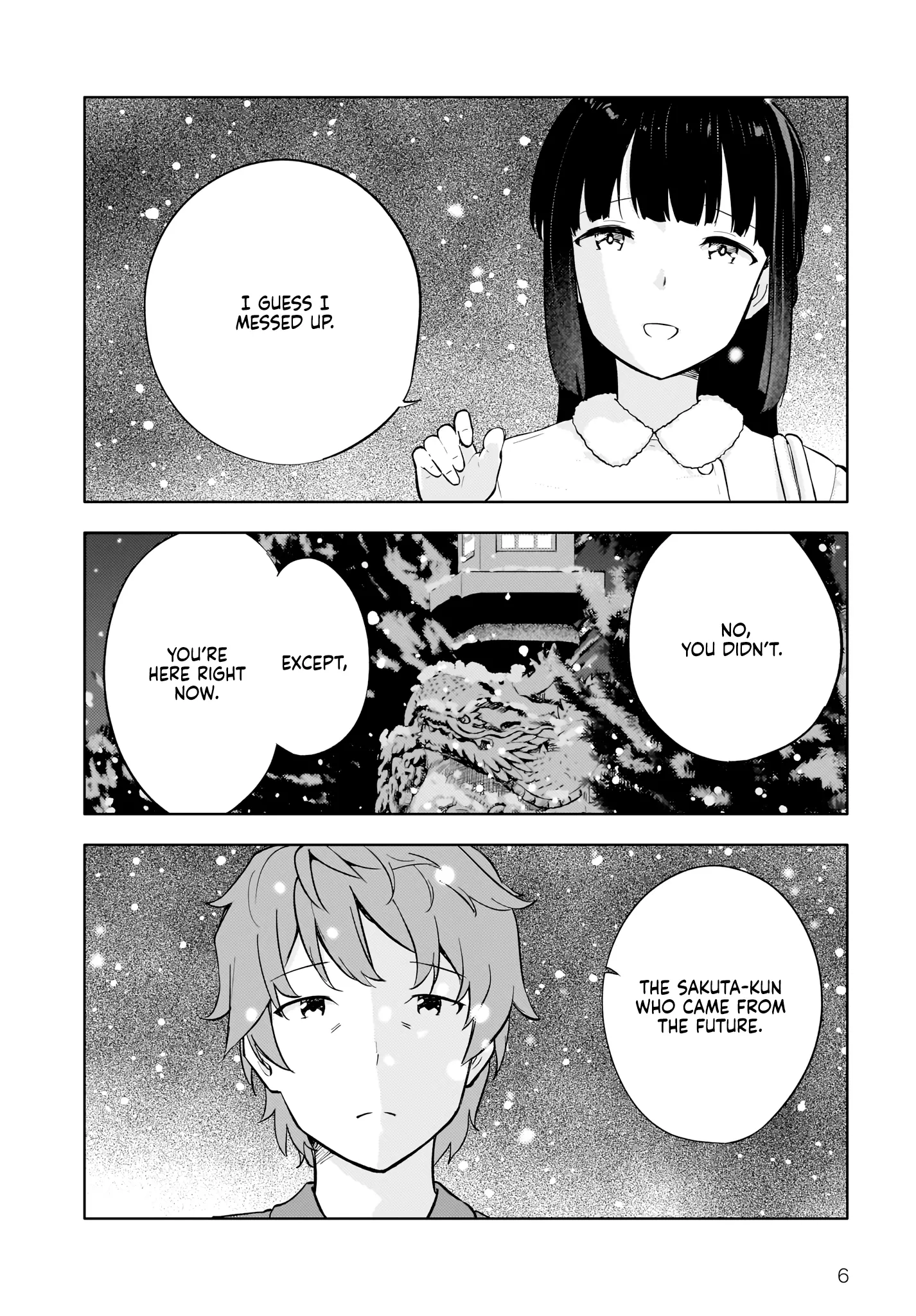 Seishun Buta Yarou Wa Yumemiru Shoujo No Yume Wo Minai - Chapter 13