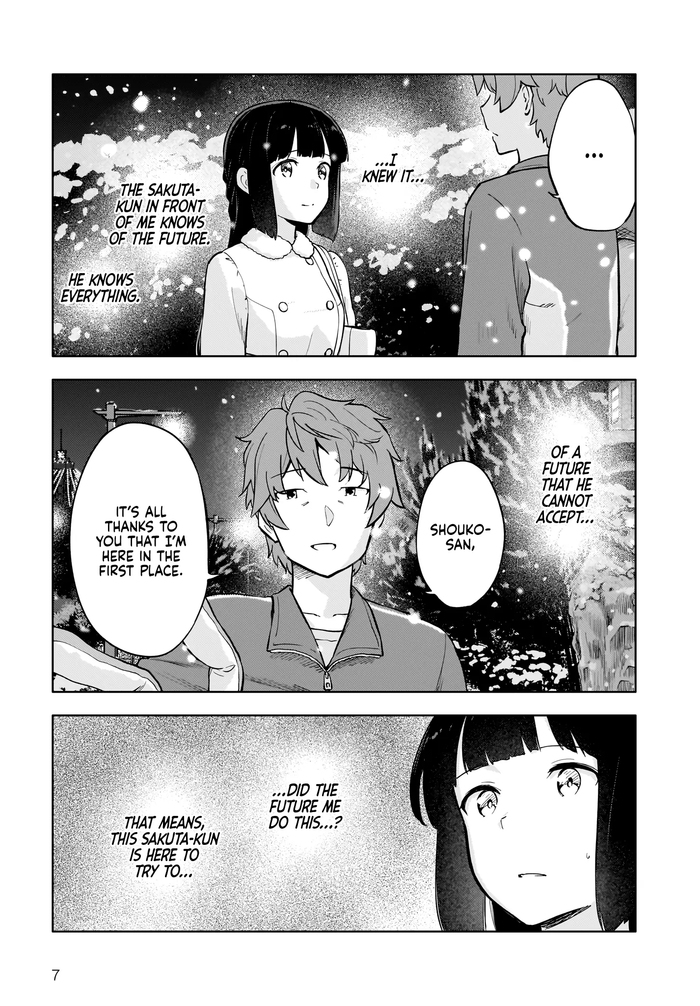 Seishun Buta Yarou Wa Yumemiru Shoujo No Yume Wo Minai - Chapter 13