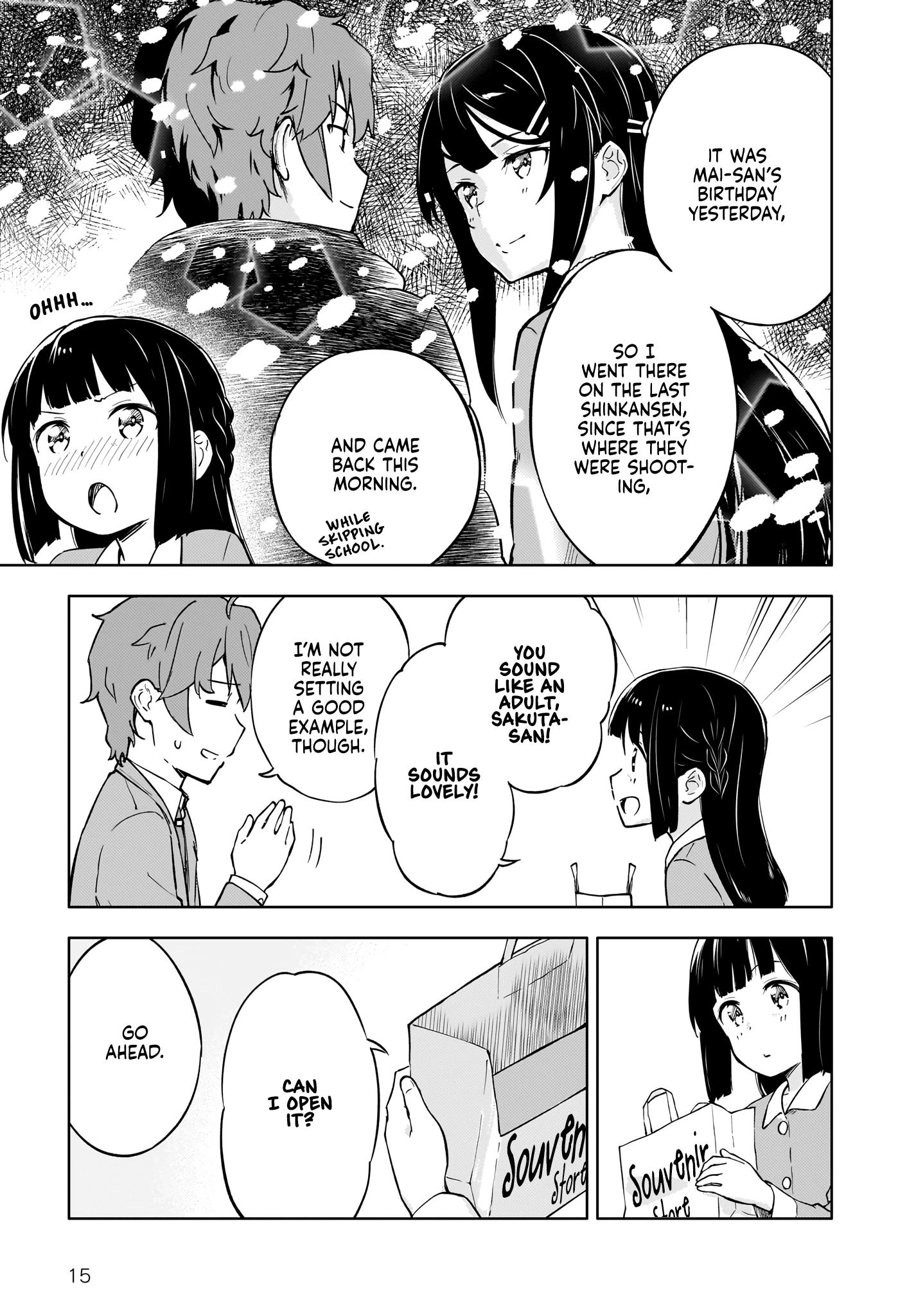 Seishun Buta Yarou Wa Yumemiru Shoujo No Yume Wo Minai - Chapter 2