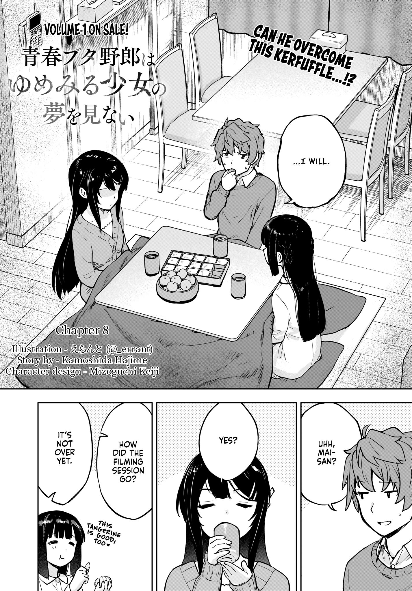 Seishun Buta Yarou Wa Yumemiru Shoujo No Yume Wo Minai - Chapter 8