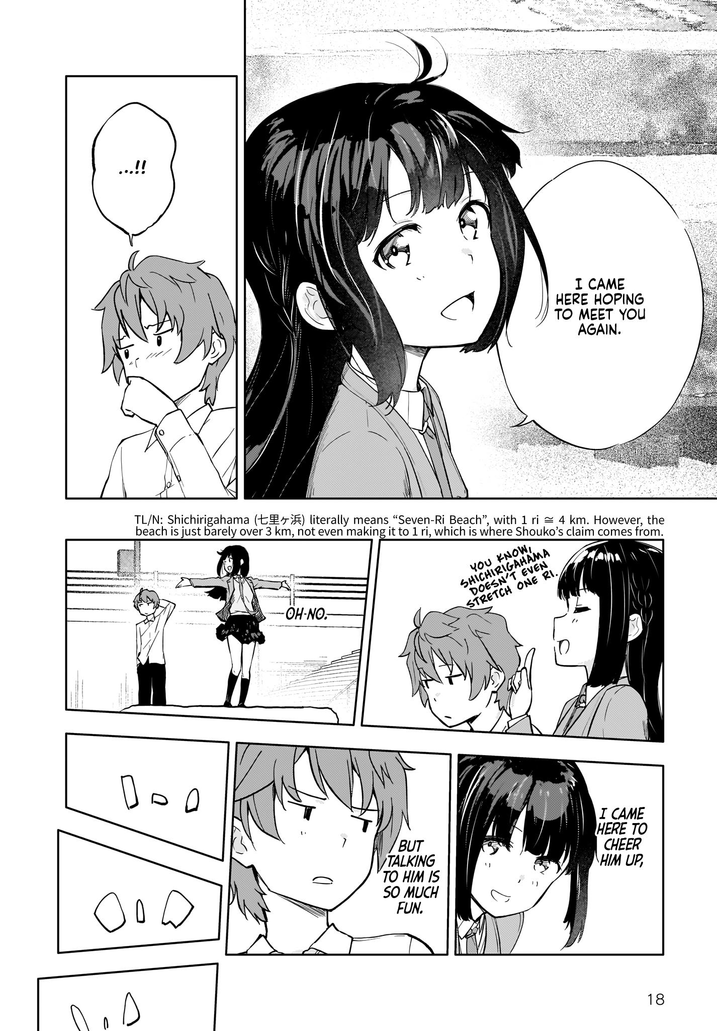 Seishun Buta Yarou Wa Yumemiru Shoujo No Yume Wo Minai - Chapter 4