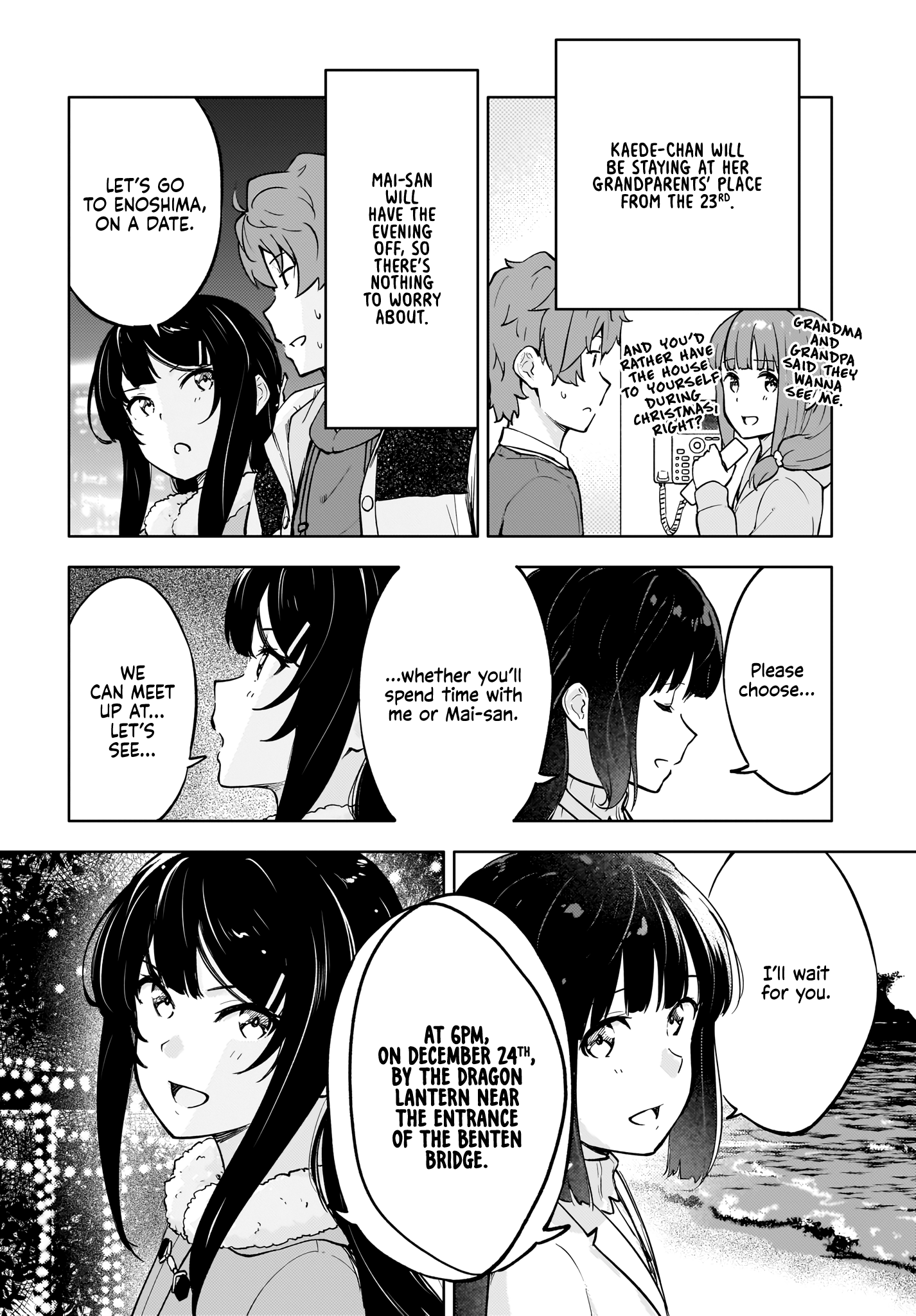 Seishun Buta Yarou Wa Yumemiru Shoujo No Yume Wo Minai - Chapter 9