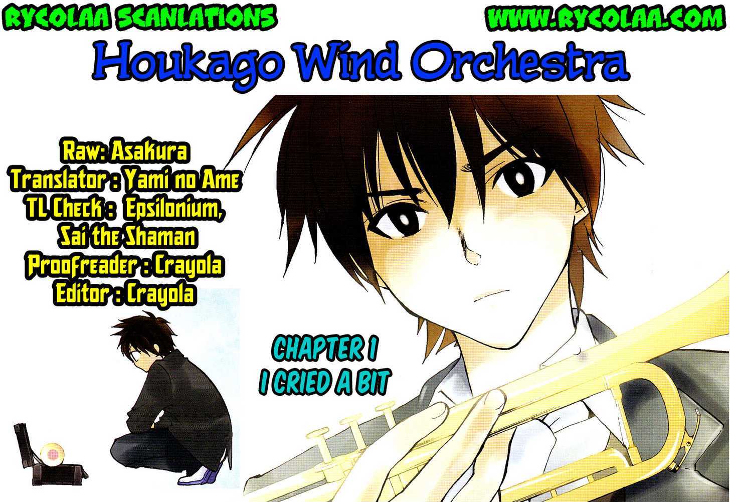 Houkago Wind Orchestra - Vol.1 Chapter 1 : I Cried A Bit