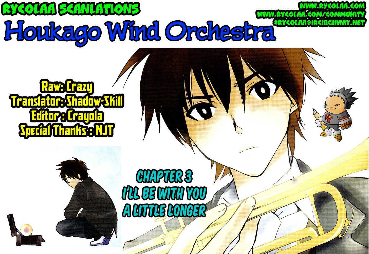 Houkago Wind Orchestra - Vol.1 Chapter 3 : I Ll Be With You A Little Longer