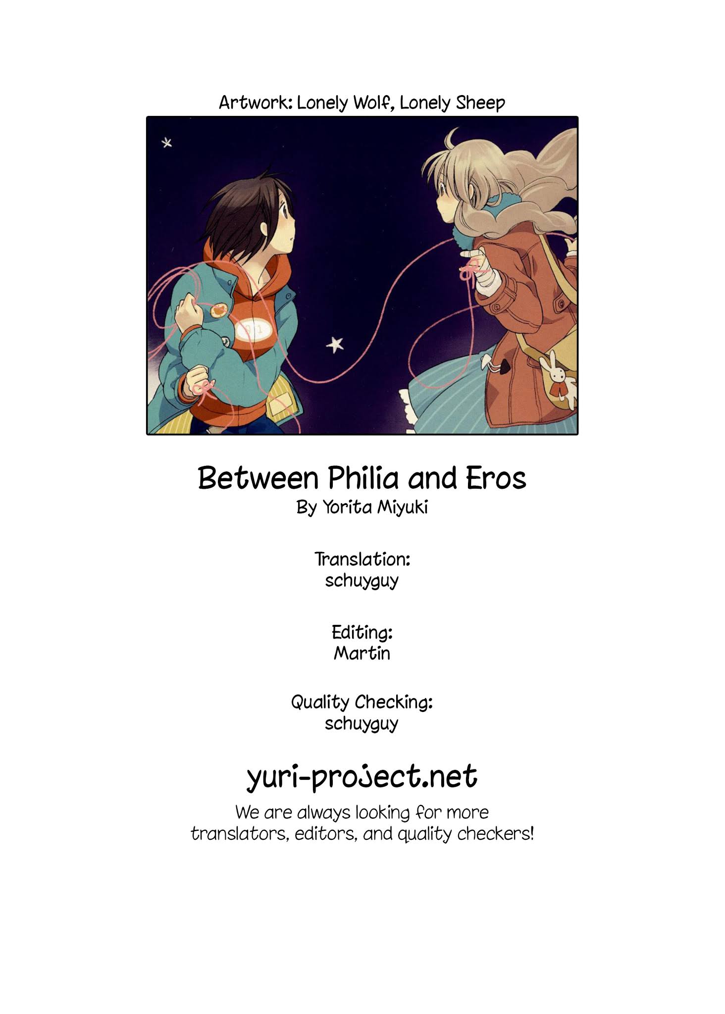 Between Philia And Eros - Chapter 9