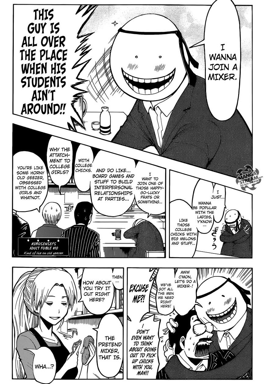 Ansatsu Kyoushitsu - Chapter 180.2 : Extra #2 - Pub Time