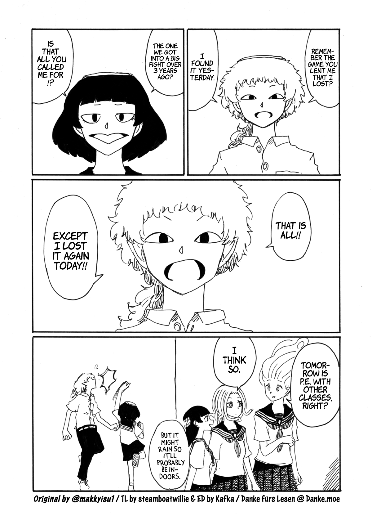 Medusa And Futakuchi-Chan - Vol.2 Chapter 41:  Confession