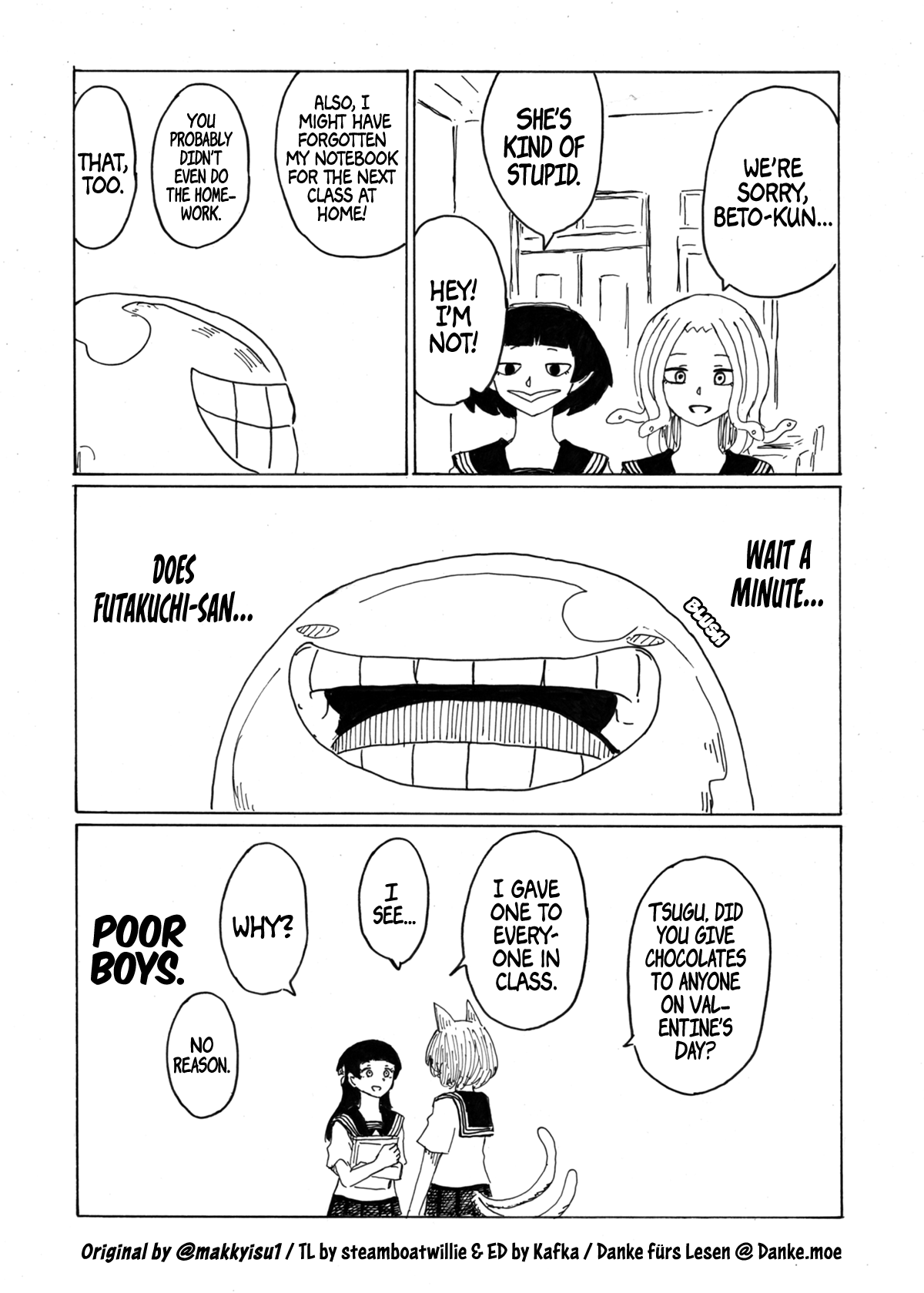 Medusa And Futakuchi-Chan - Vol.1 Chapter 23: A Misleading Girl