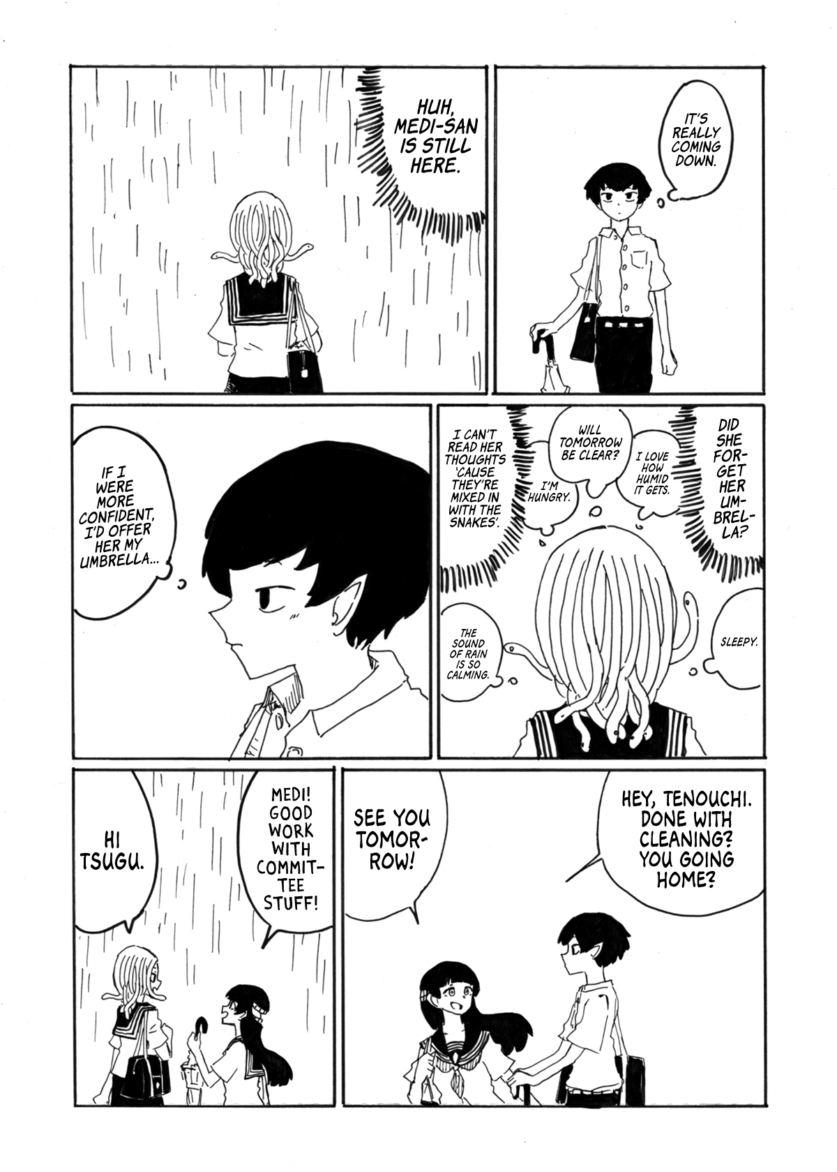 Medusa And Futakuchi-Chan - Vol.2 Chapter 40: An Umbrella In My Heart