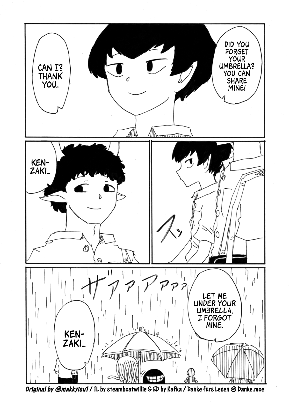 Medusa And Futakuchi-Chan - Vol.2 Chapter 40: An Umbrella In My Heart