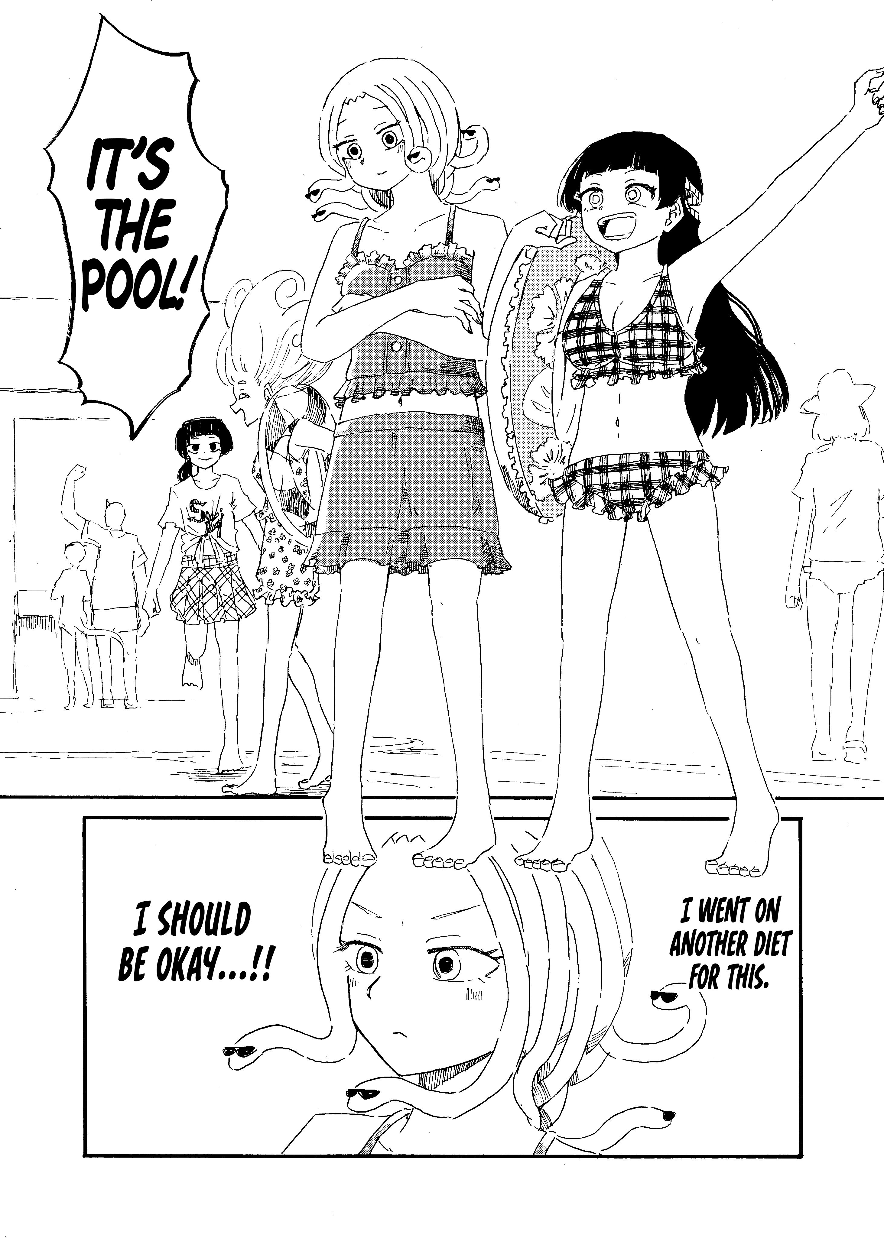 Medusa And Futakuchi-Chan - Vol.3 Chapter 73: Water Park