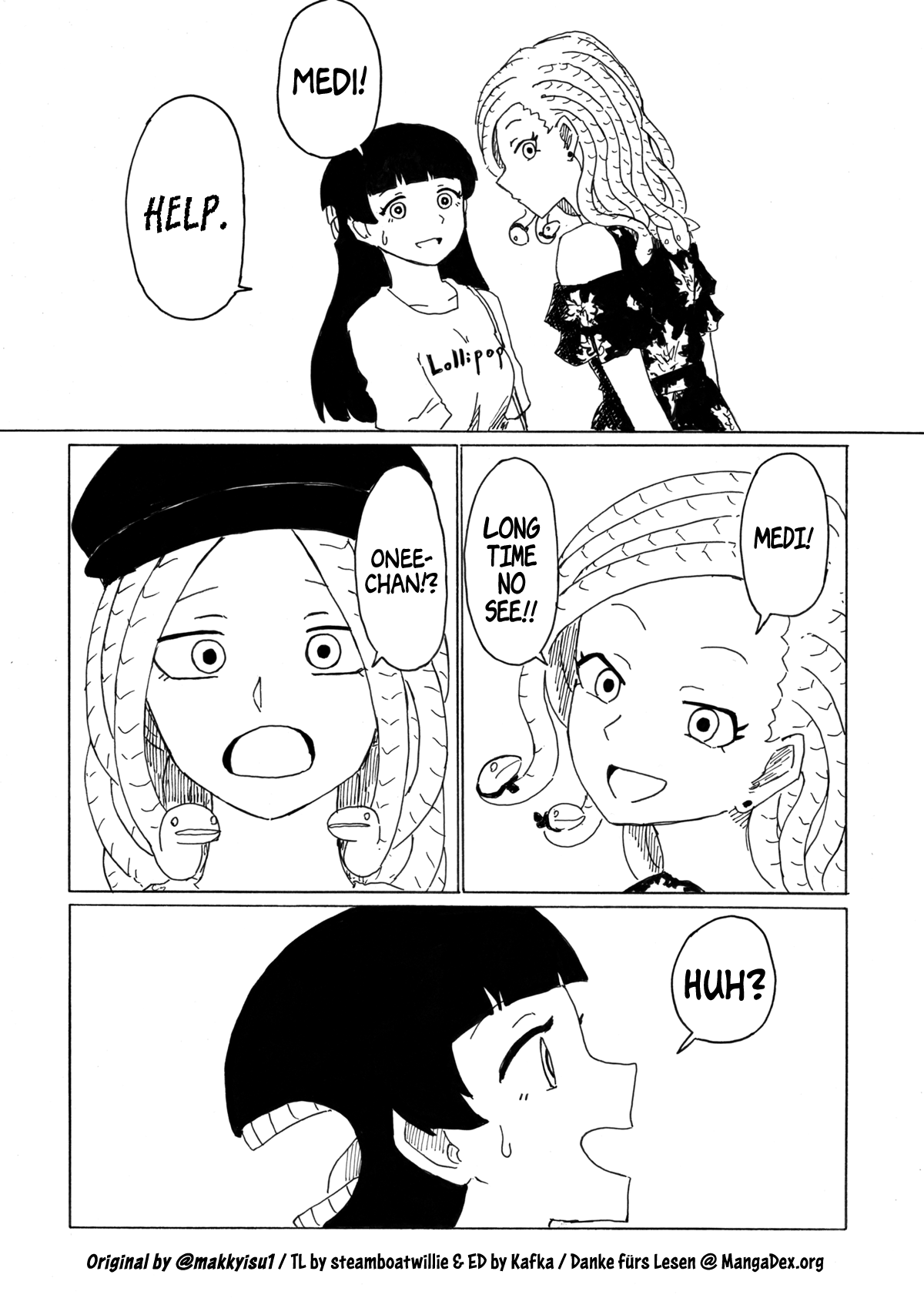 Medusa And Futakuchi-Chan - Vol.1 Chapter 14: Who Is It?