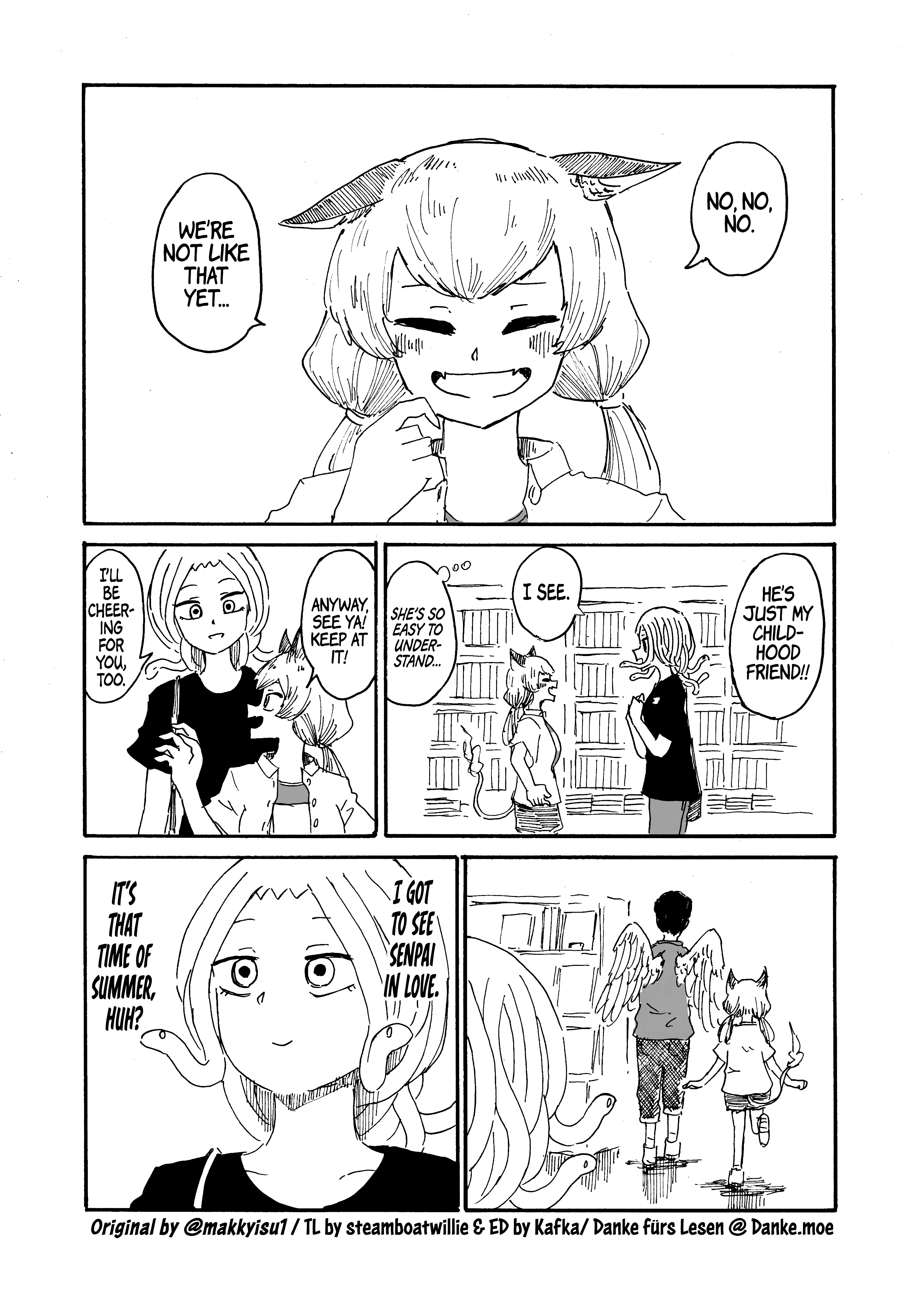 Medusa And Futakuchi-Chan - Vol.3 Chapter 71: A Certain Summer Fire