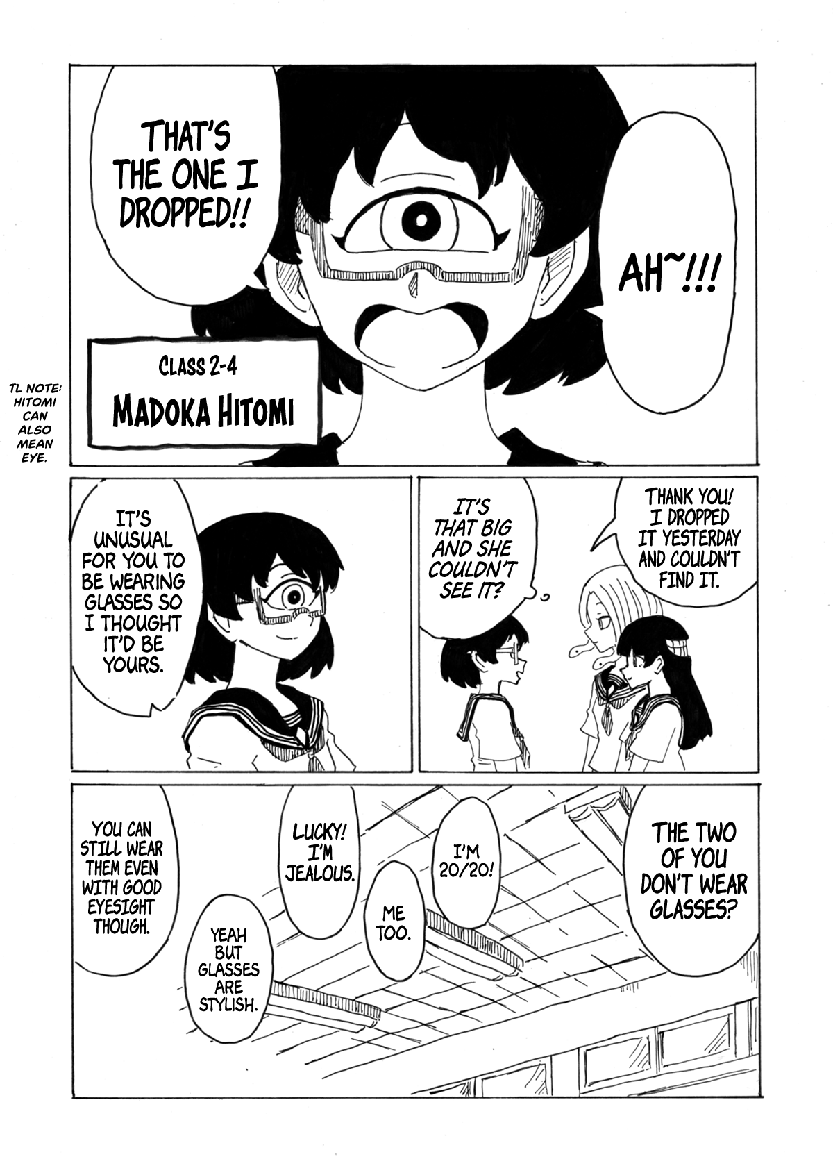 Medusa And Futakuchi-Chan - Vol.1 Chapter 22: Glasses