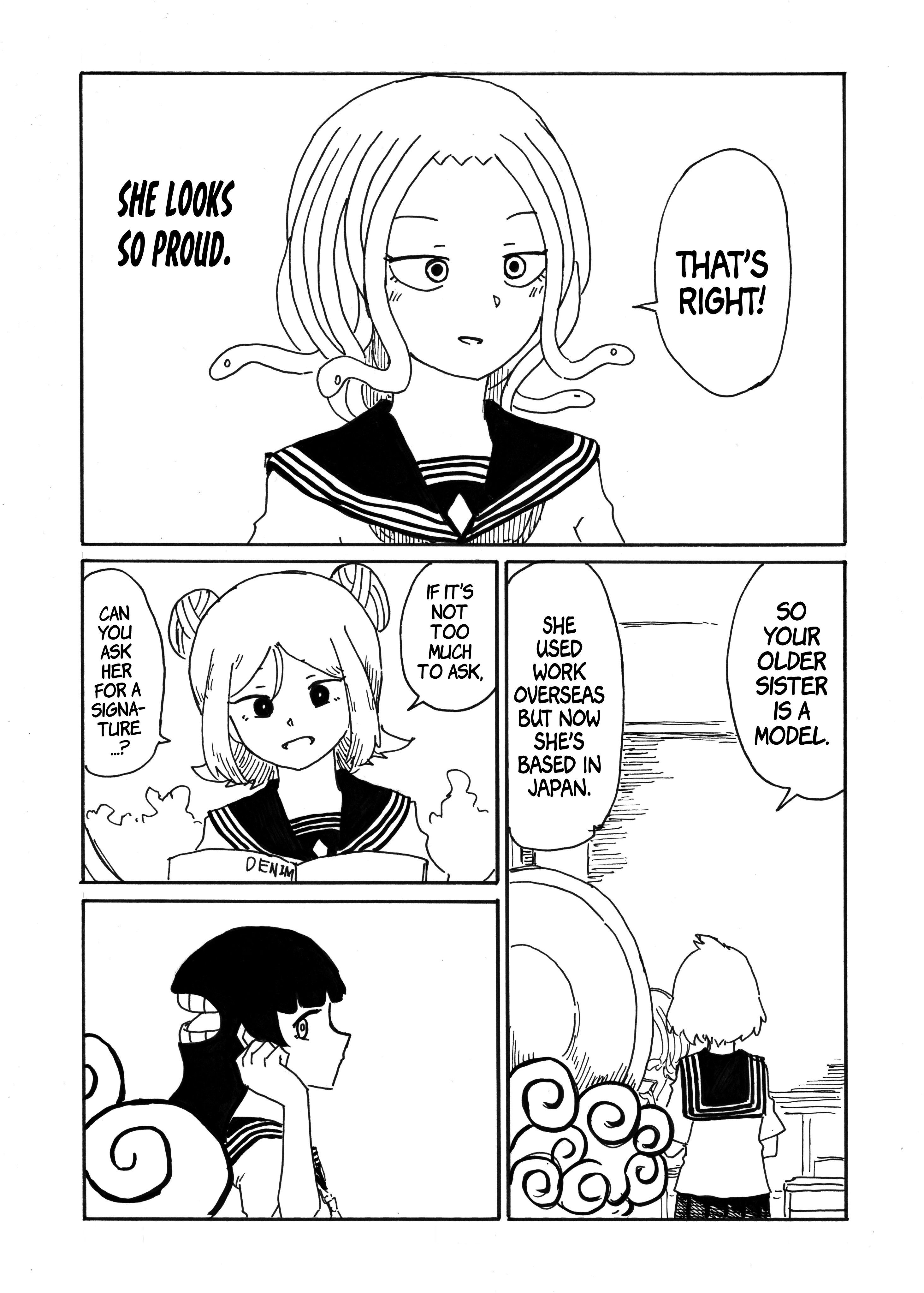 Medusa And Futakuchi-Chan - Vol.2 Chapter 48: Proud Sister