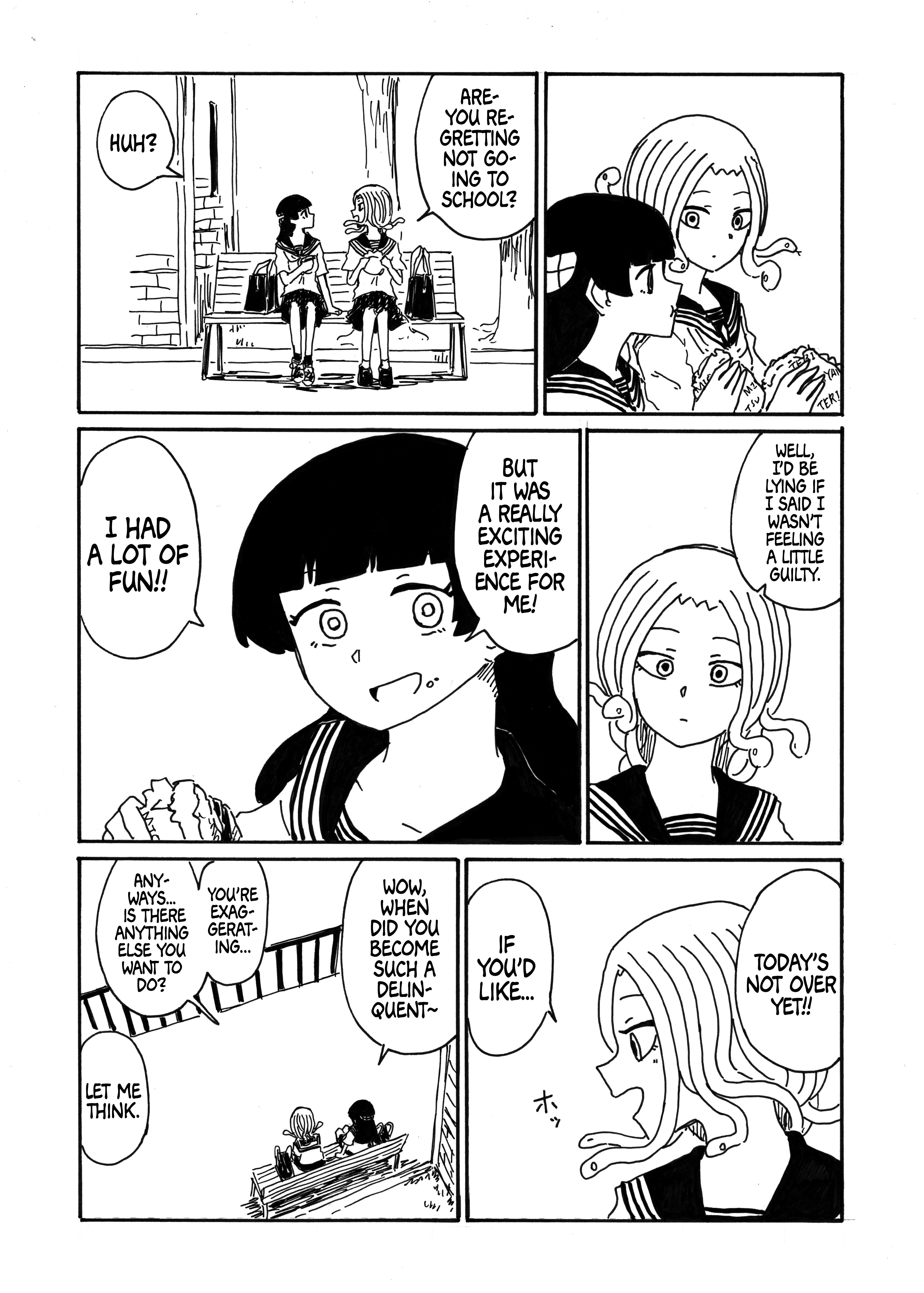 Medusa And Futakuchi-Chan - Vol.2 Chapter 50: Because We're Friends