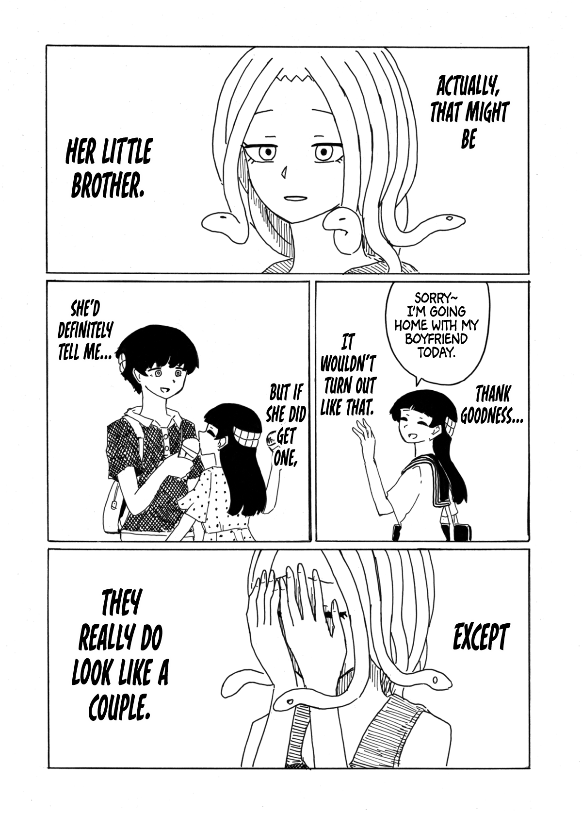 Medusa And Futakuchi-Chan - Vol.2 Chapter 26: Tell Me If You Get One