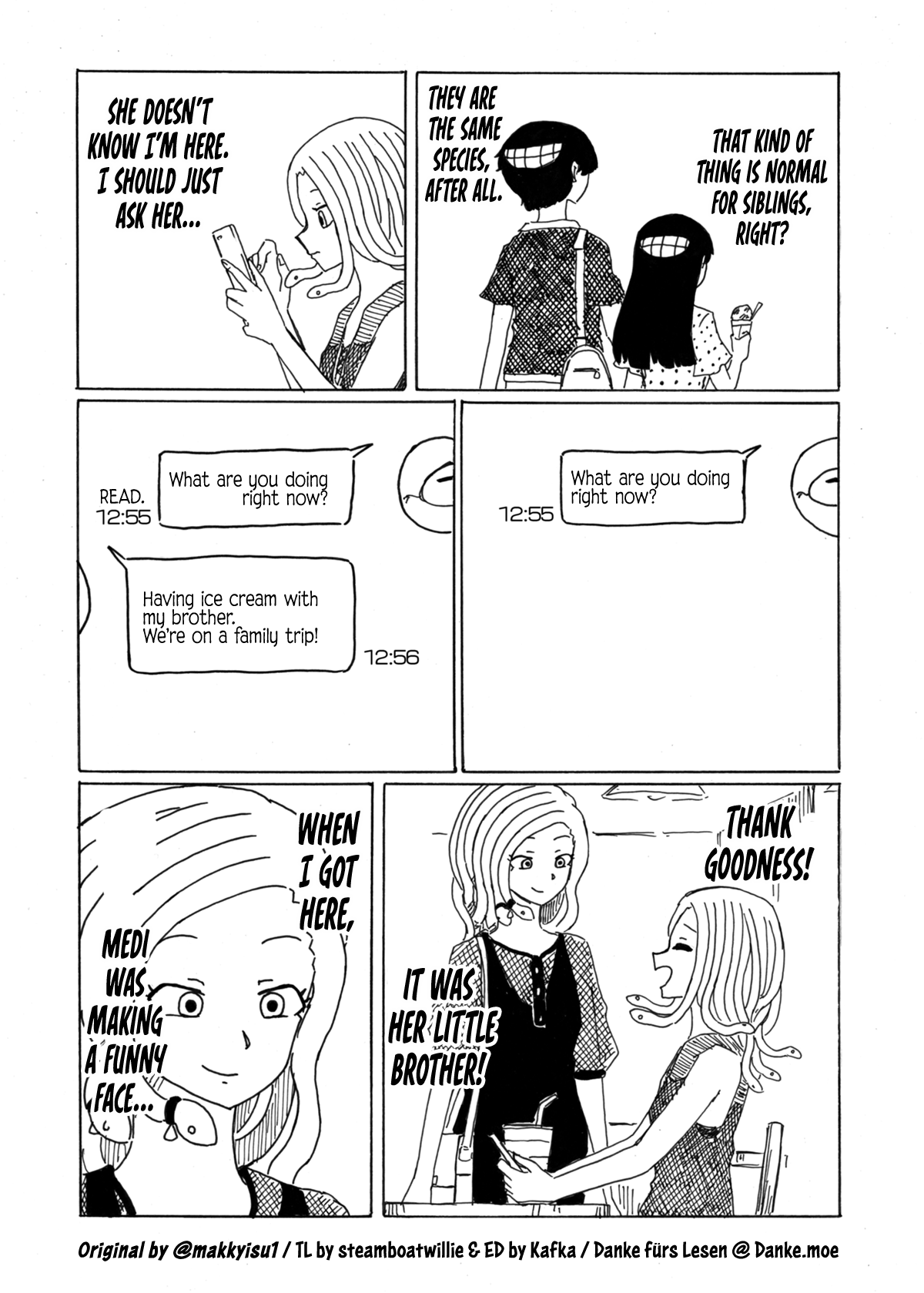 Medusa And Futakuchi-Chan - Vol.2 Chapter 26: Tell Me If You Get One