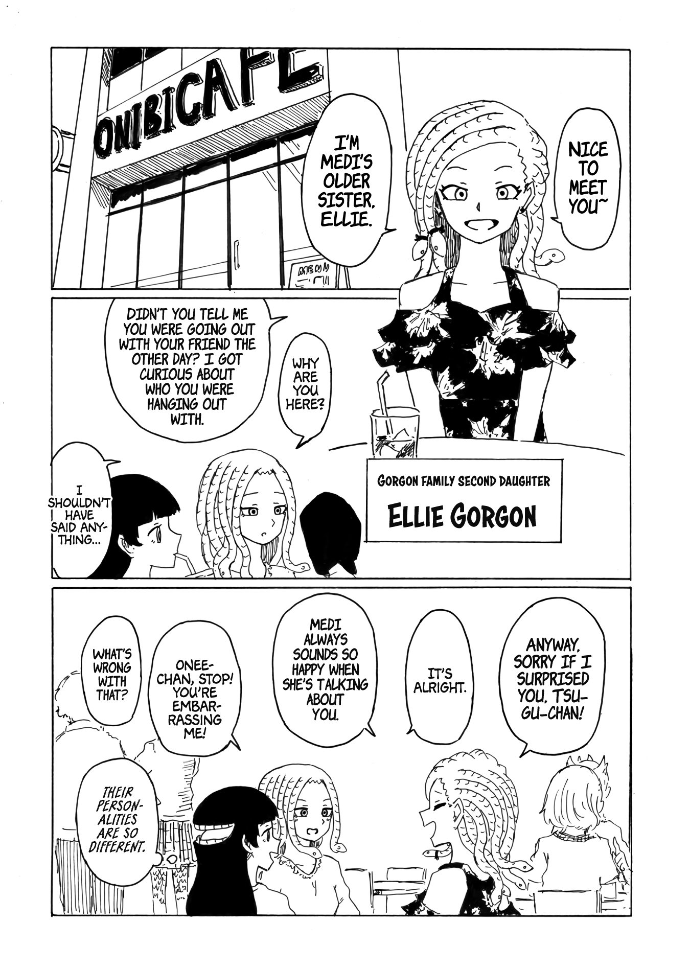 Medusa And Futakuchi-Chan - Vol.1 Chapter 15: Older Sister