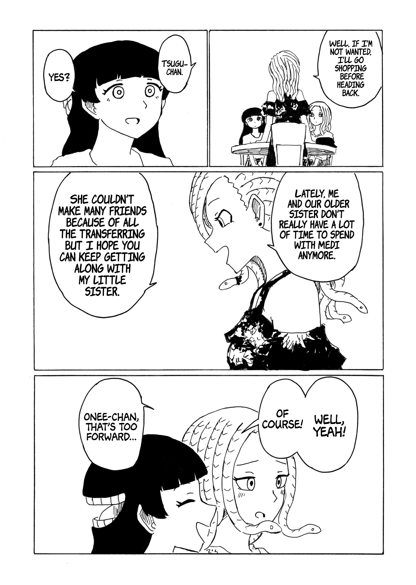 Medusa And Futakuchi-Chan - Vol.1 Chapter 15: Older Sister