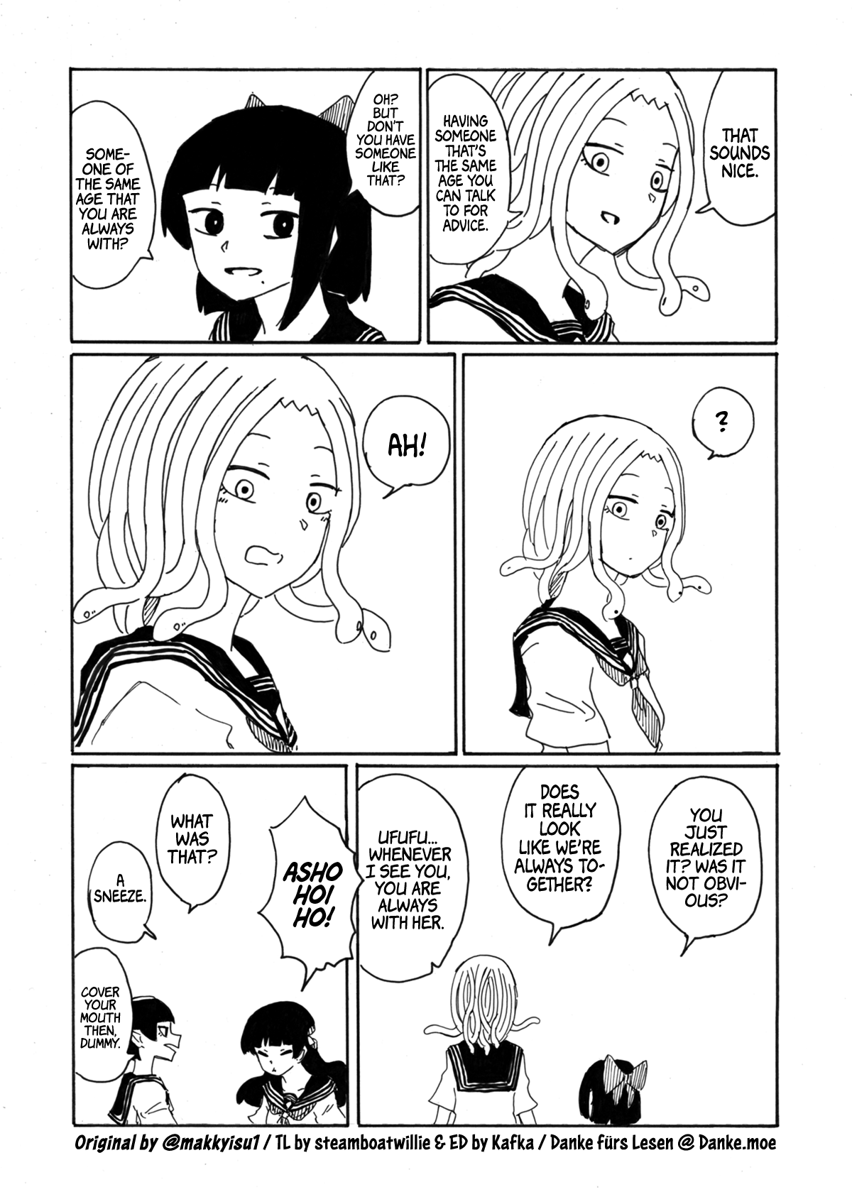 Medusa And Futakuchi-Chan - Vol.2 Chapter 38: Consultation