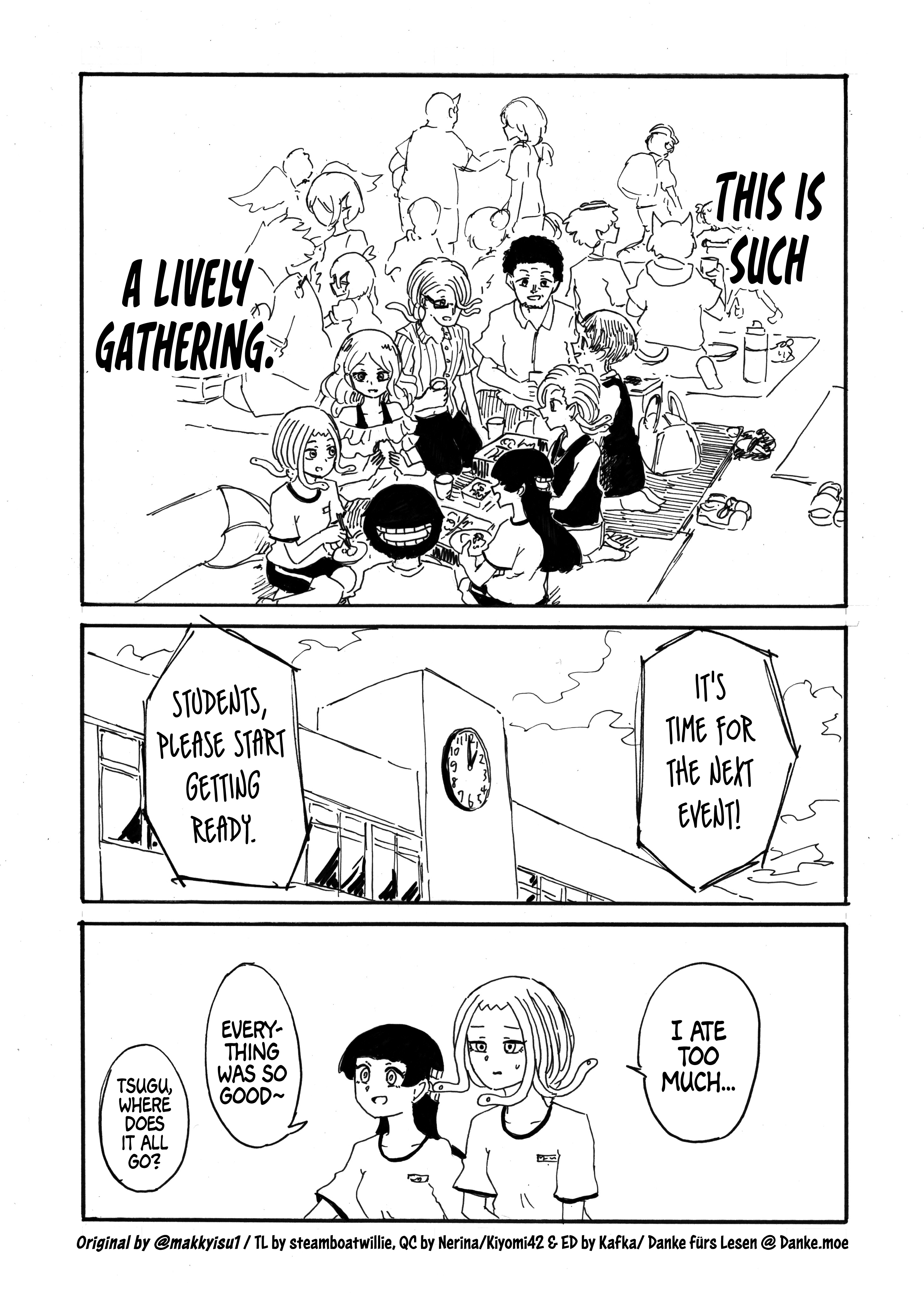 Medusa And Futakuchi-Chan - Vol.3 Chapter 64: Family Gathering