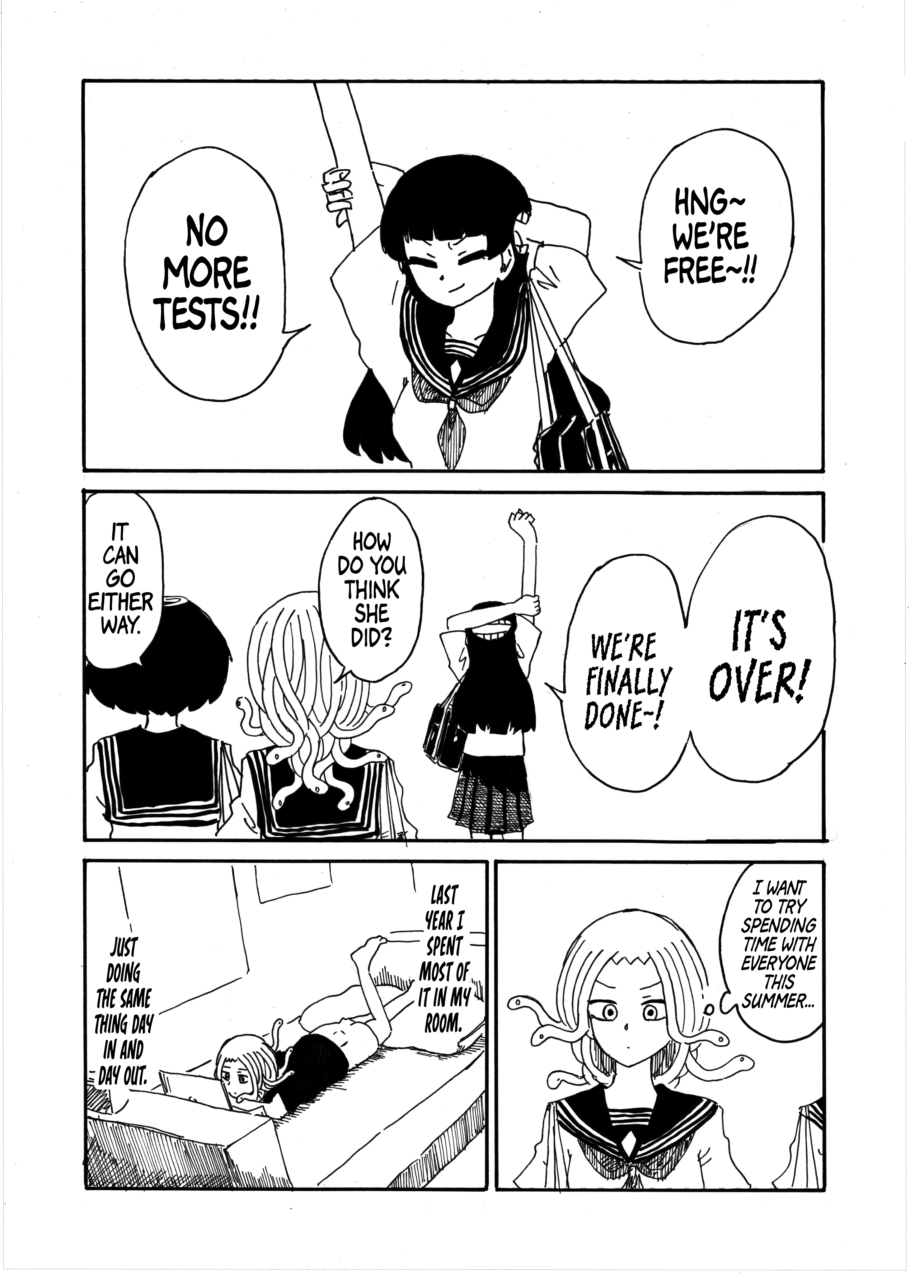 Medusa And Futakuchi-Chan - Vol.3 Chapter 69: The End Of Finals