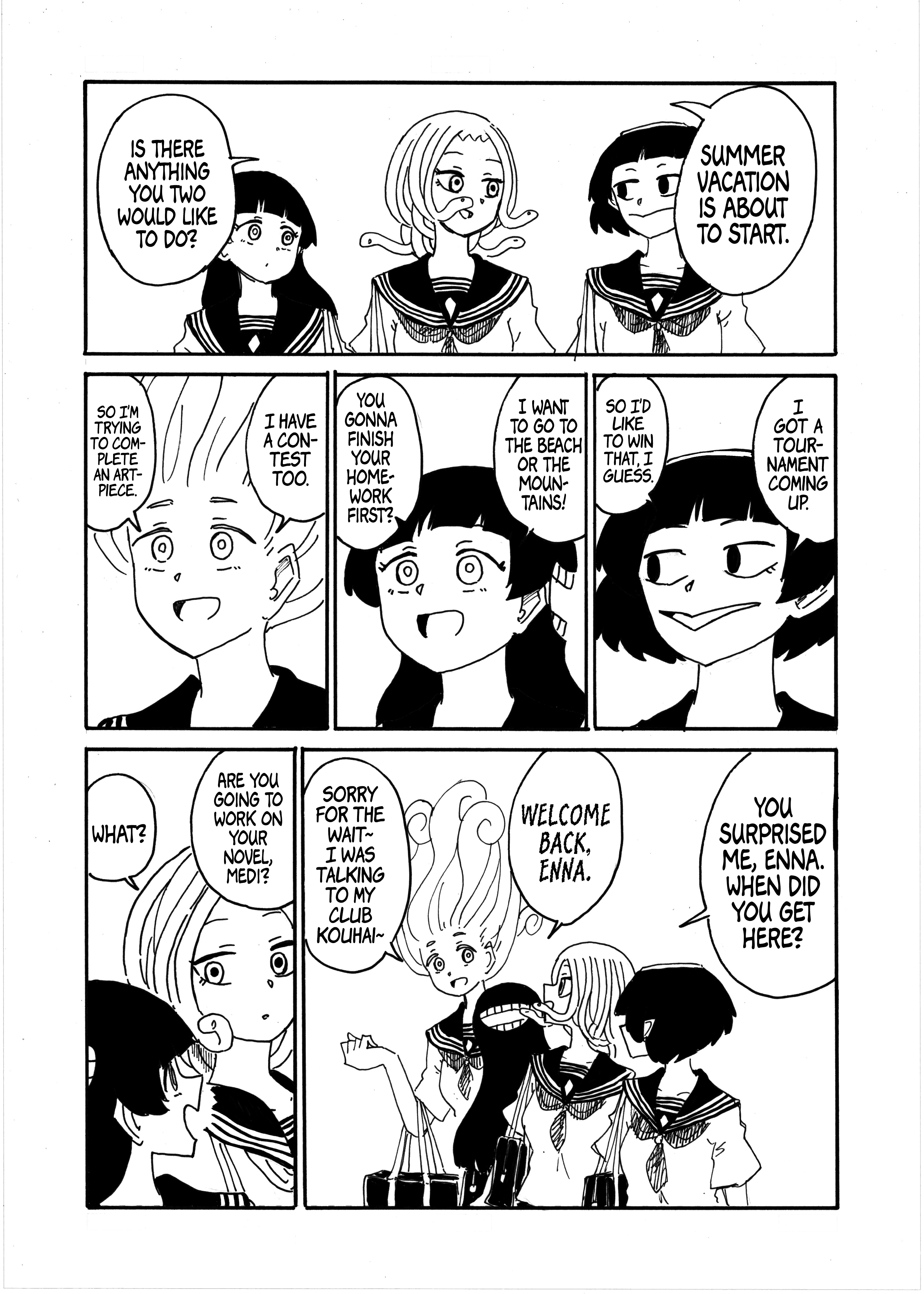 Medusa And Futakuchi-Chan - Vol.3 Chapter 69: The End Of Finals