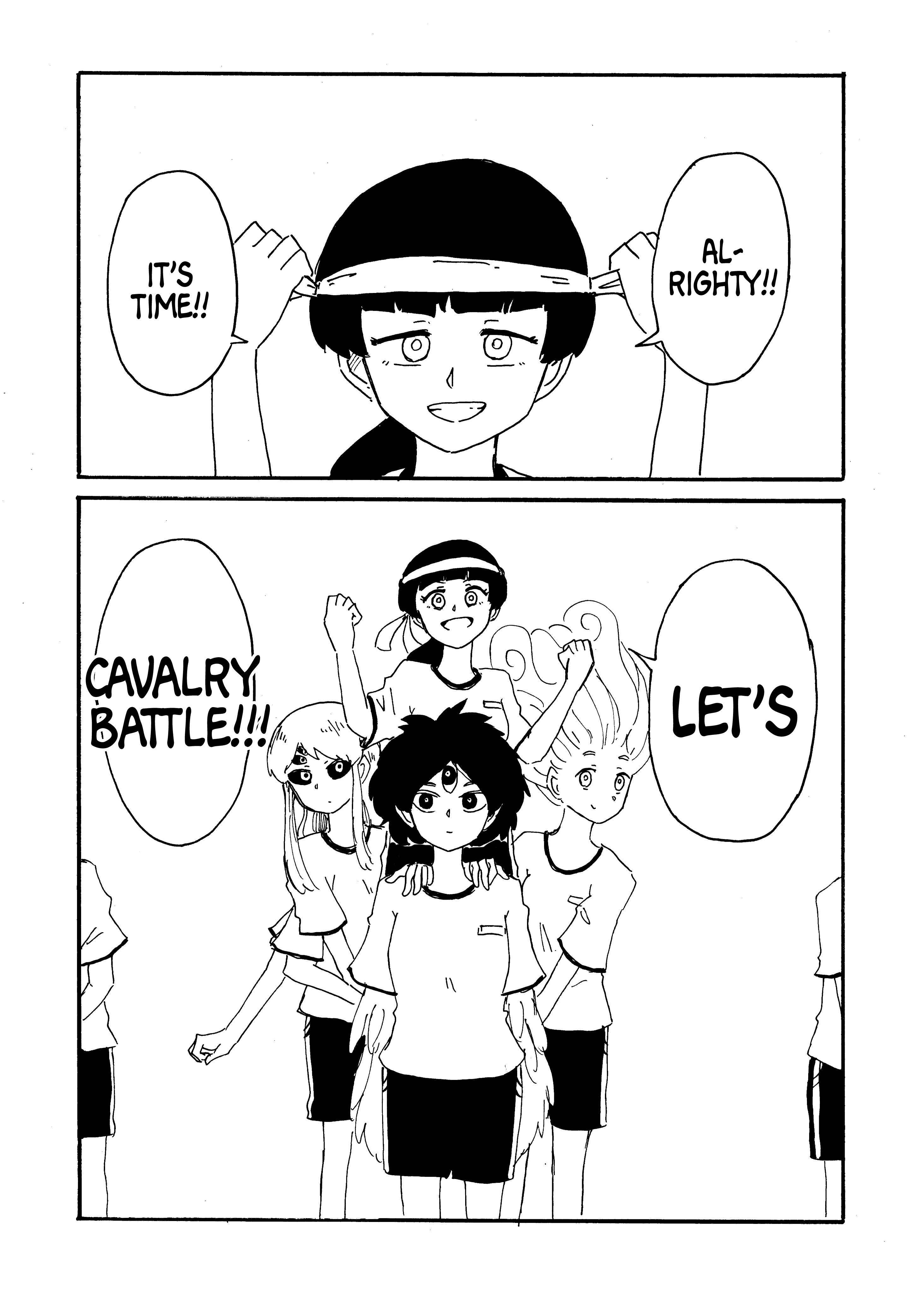 Medusa And Futakuchi-Chan - Vol.3 Chapter 65: Let's Cavalry Battle