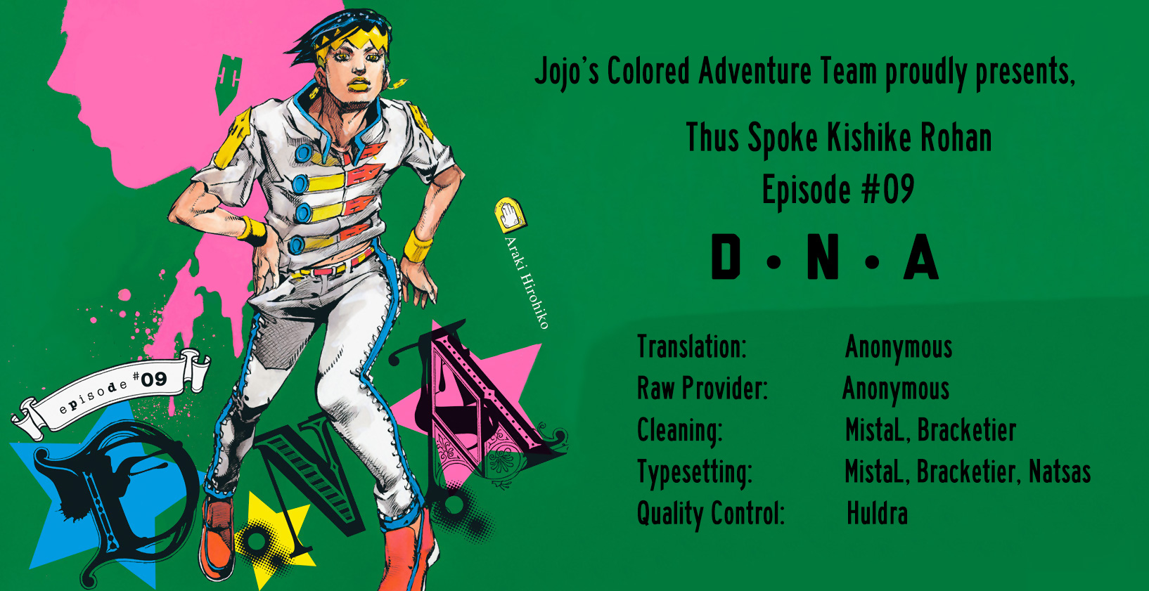 Thus Spoke Kishibe Rohan: Episode 6 - Poaching Reef - Vol.2 Chapter 8: Episode #09 - D • N • A