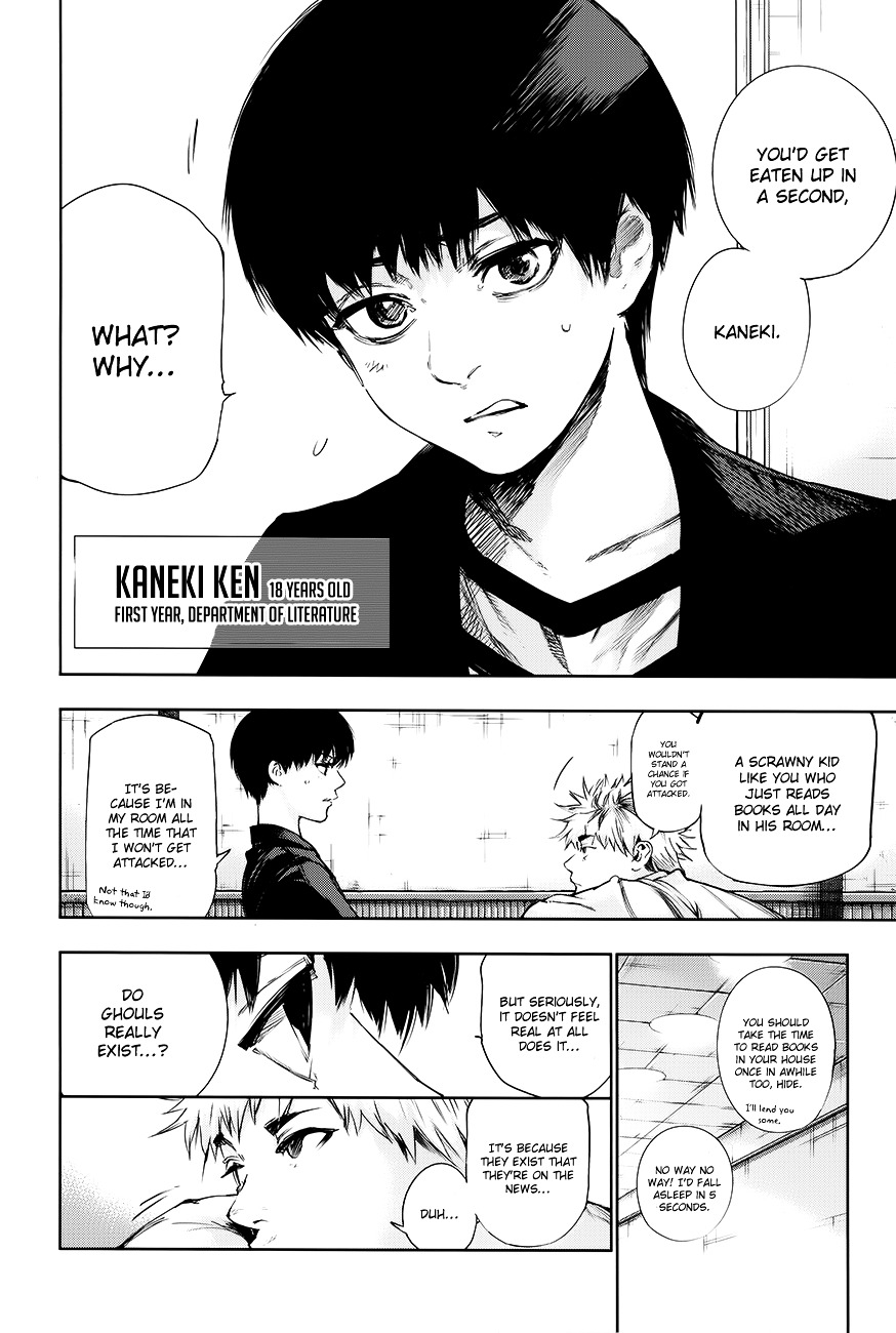 Tokyo Ghoul: Redrawn - Vol.1 Chapter 1 : Tragedy