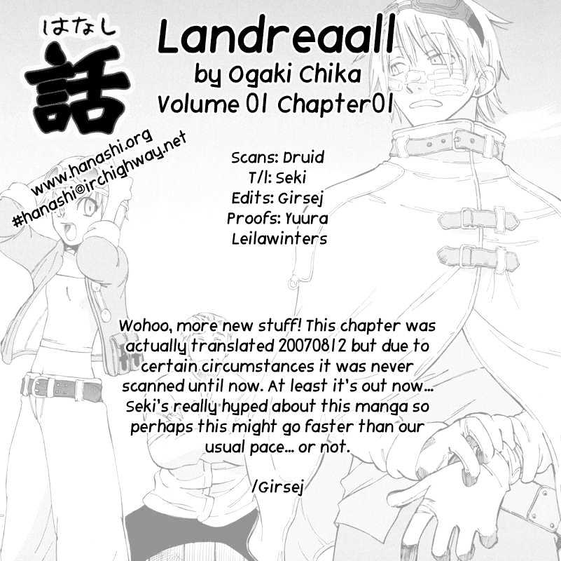 Landreaall - Vol.1 Chapter 1 : The Singing Tree