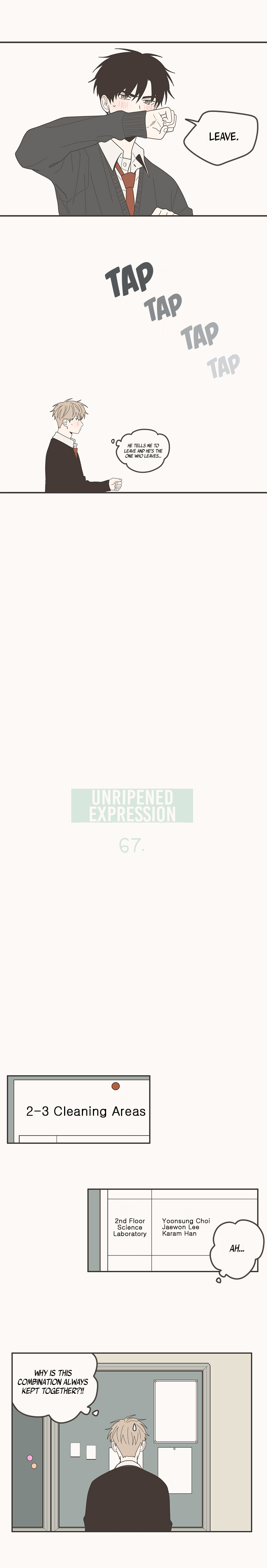 Unripe Expression - Chapter 67