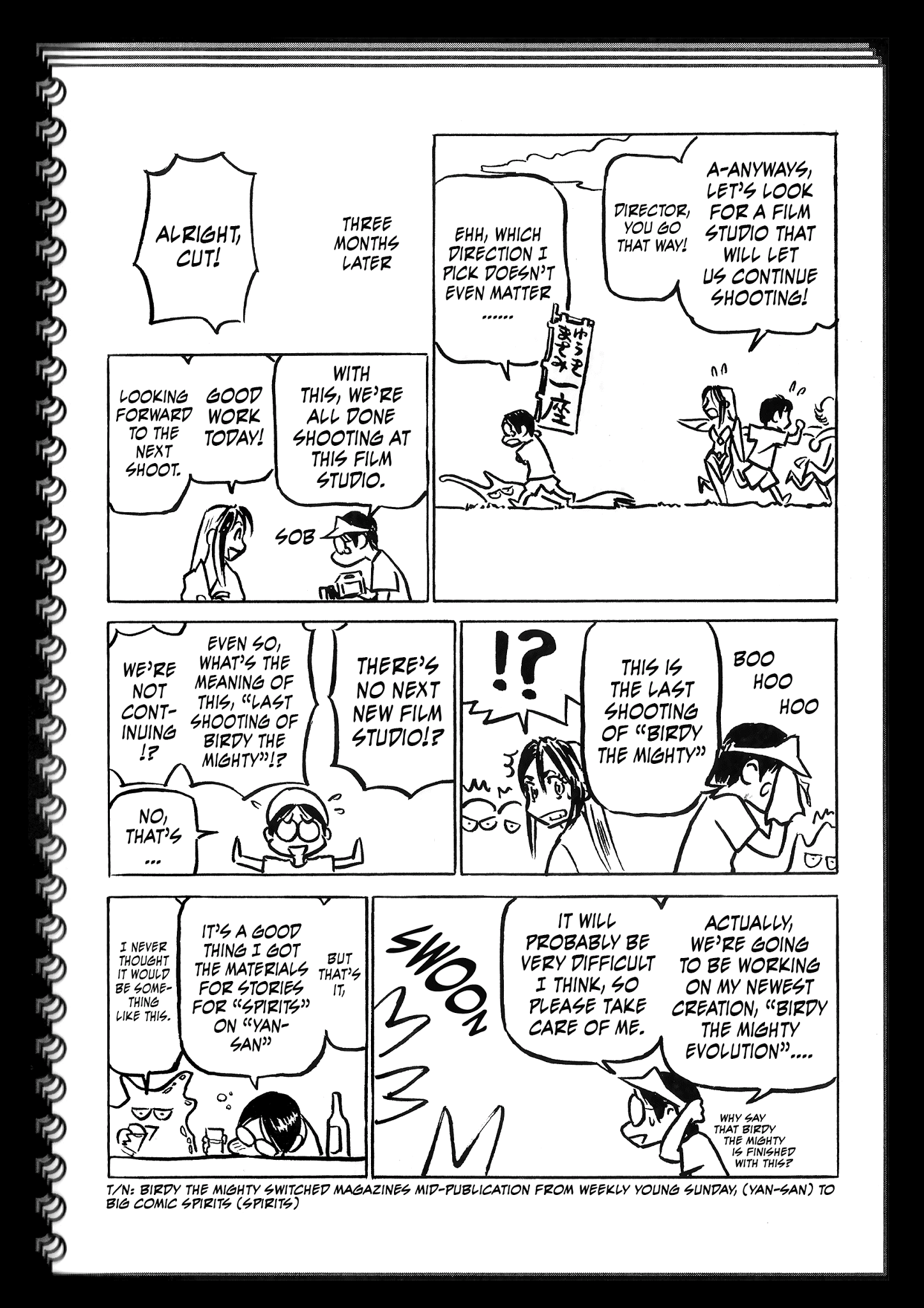 Birdy The Mighty (Ii) - Chapter 218.5: Omake: The Last Of Yan-San